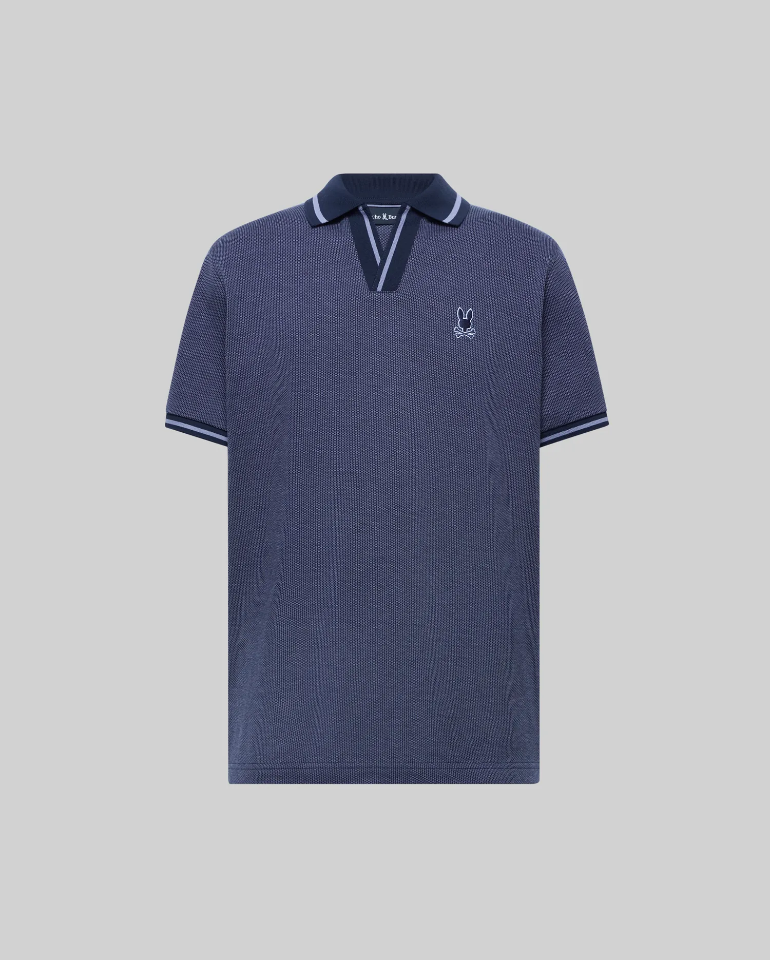 JOSIAH JOHNNY COLLAR JACQUARD POLO - MT0100234 - Image 4