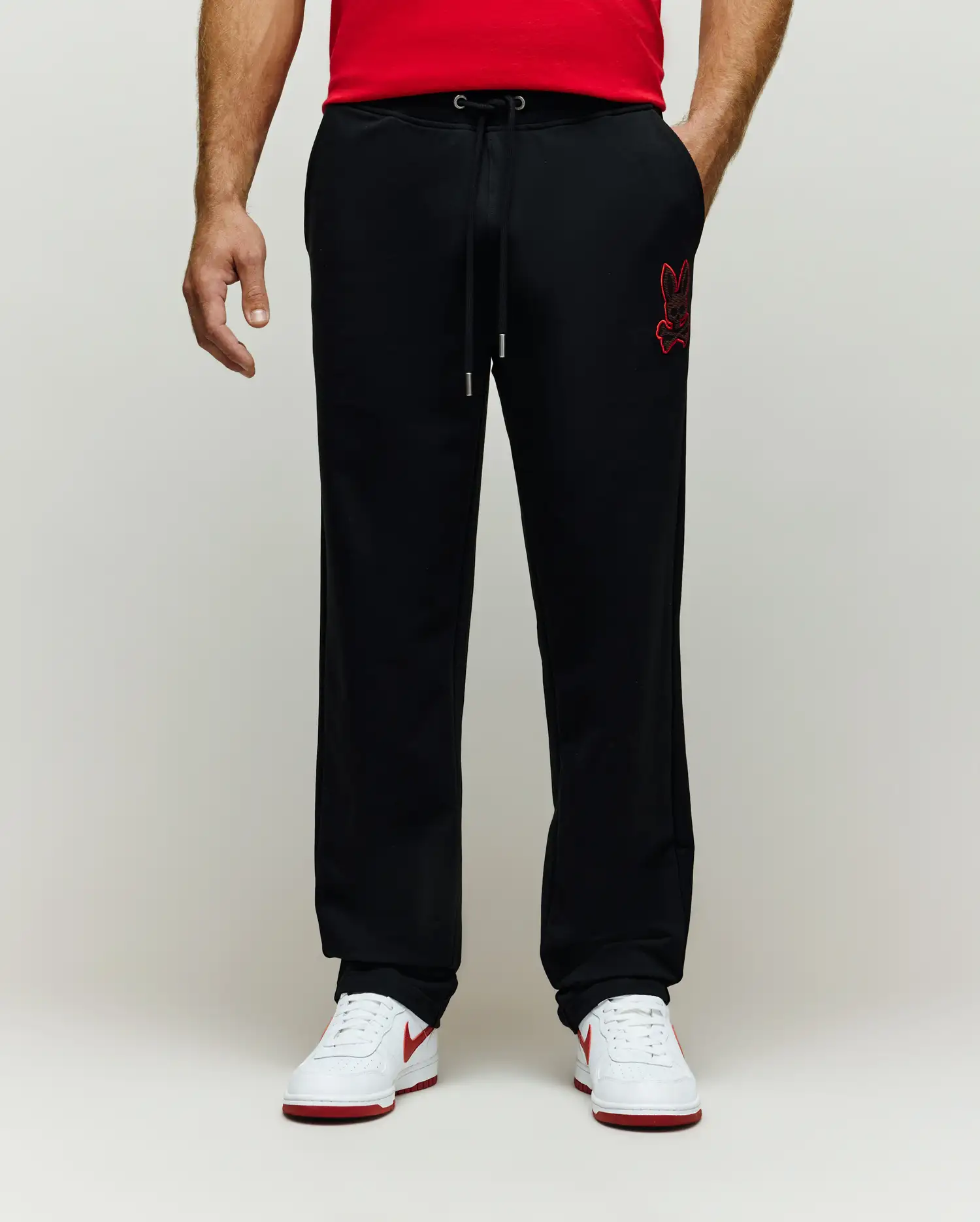 MENS JOVAN RAISED DOTTED PRINT SWEATPANT 31 L - MB0800034 - Image 2