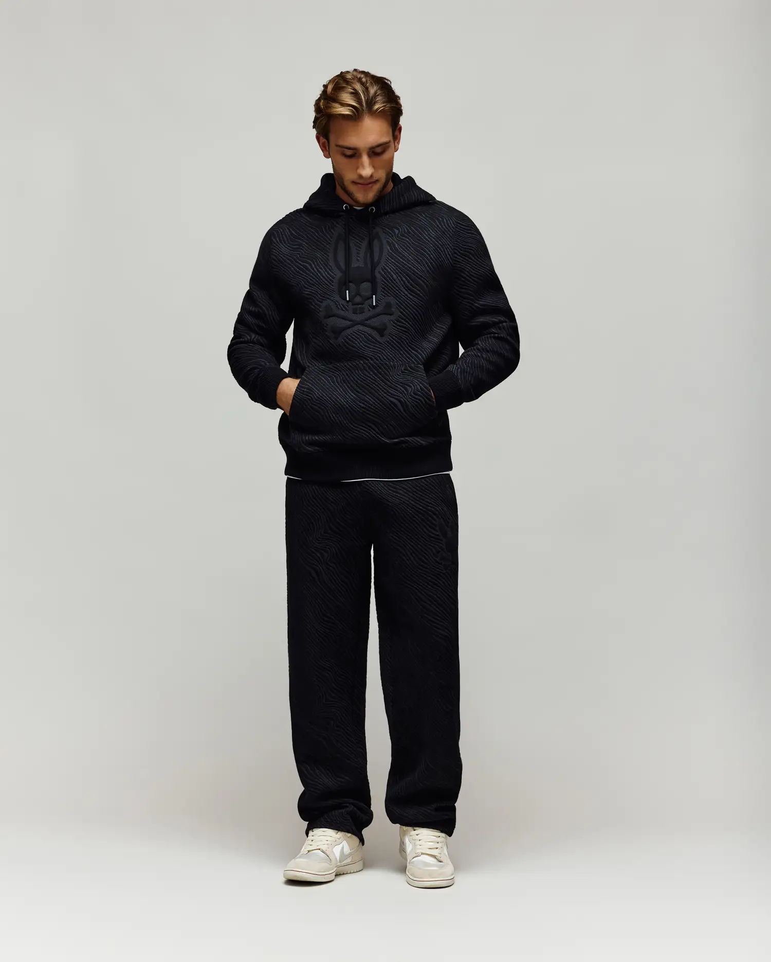 MENS KENDRICK TEXTURED HOODIE - MT0500097 - Image 4