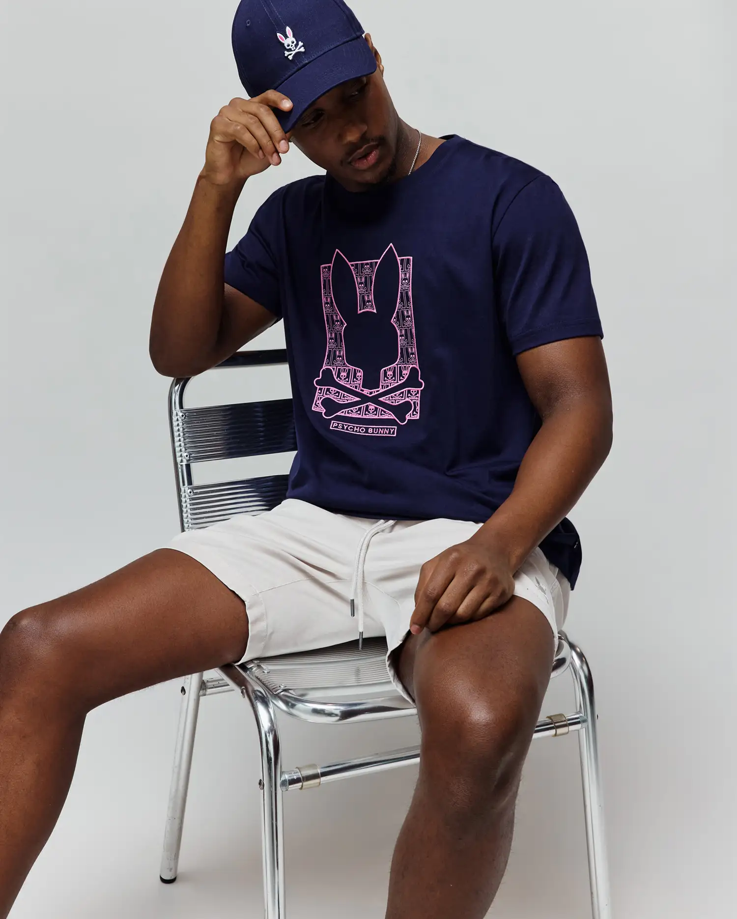MENS KEON EMBROIDERED GRAPHIC TEE - MT0200403 - Image 4