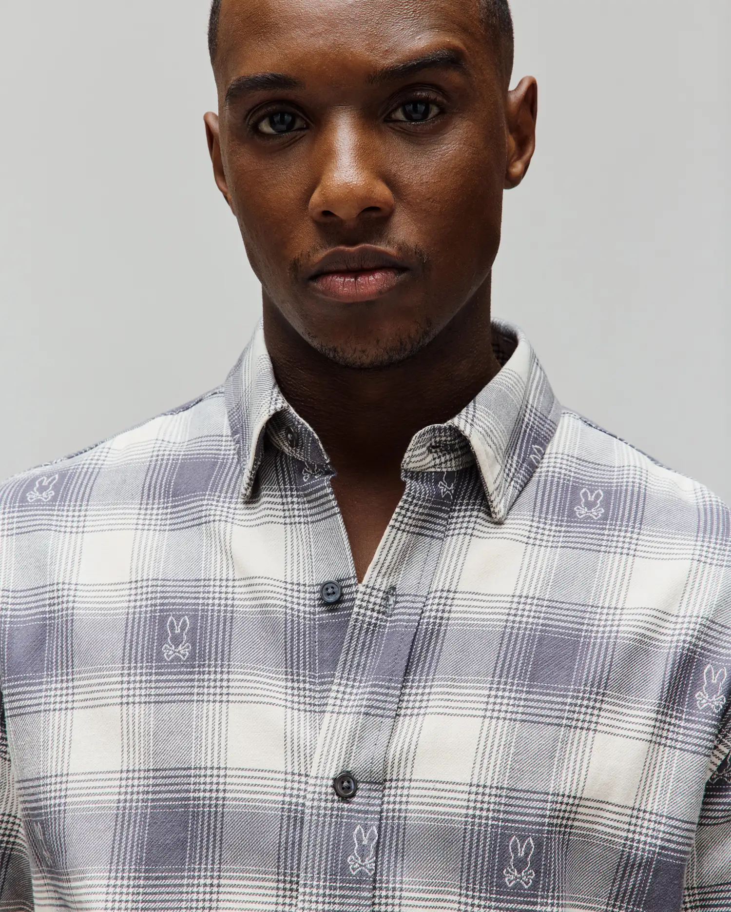 MENS KURT PLAID FLANNEL SHIRT - MT0300027 - Image 3