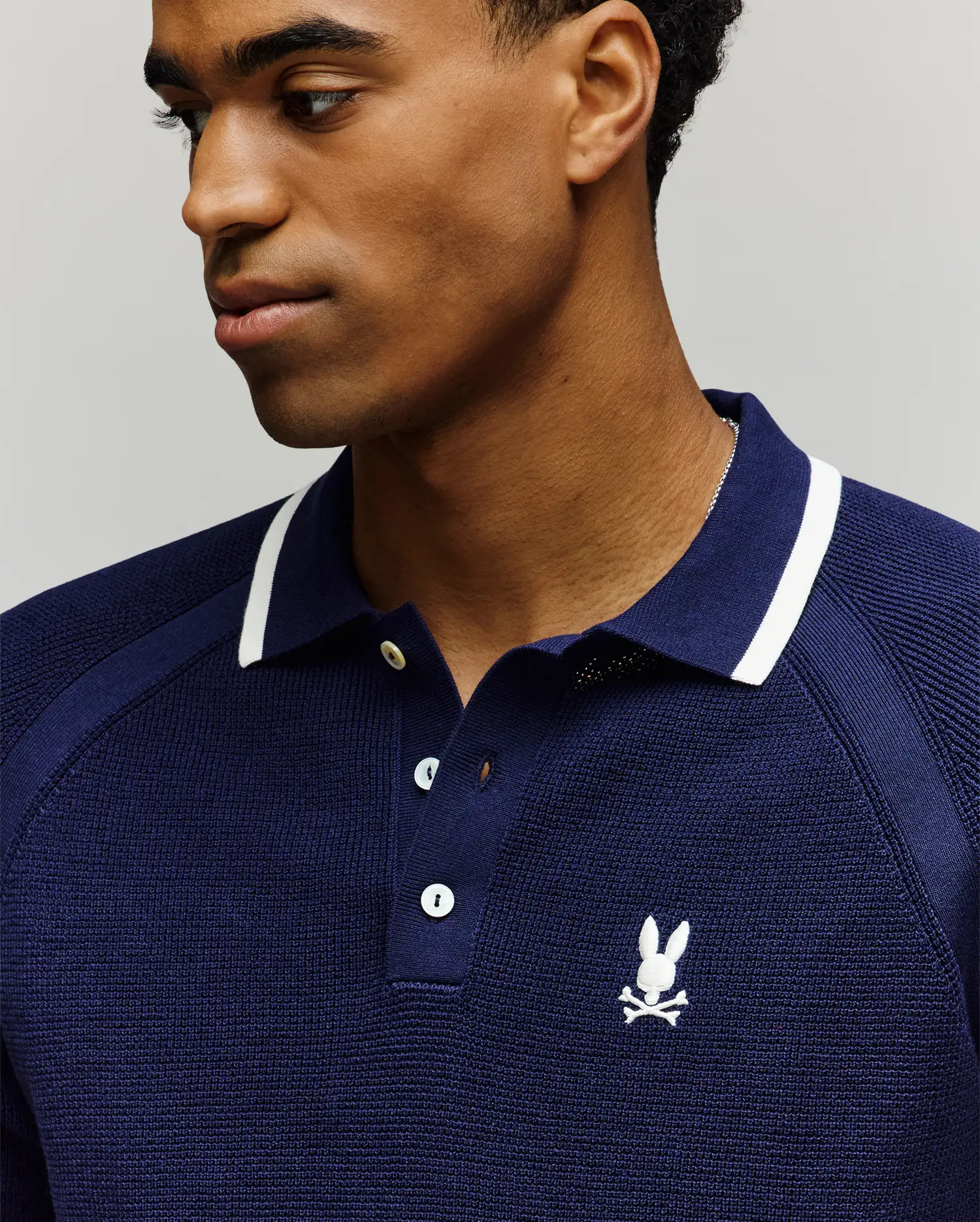 MENS LAZARE KNIT POLO - MT0100165 - Image 2