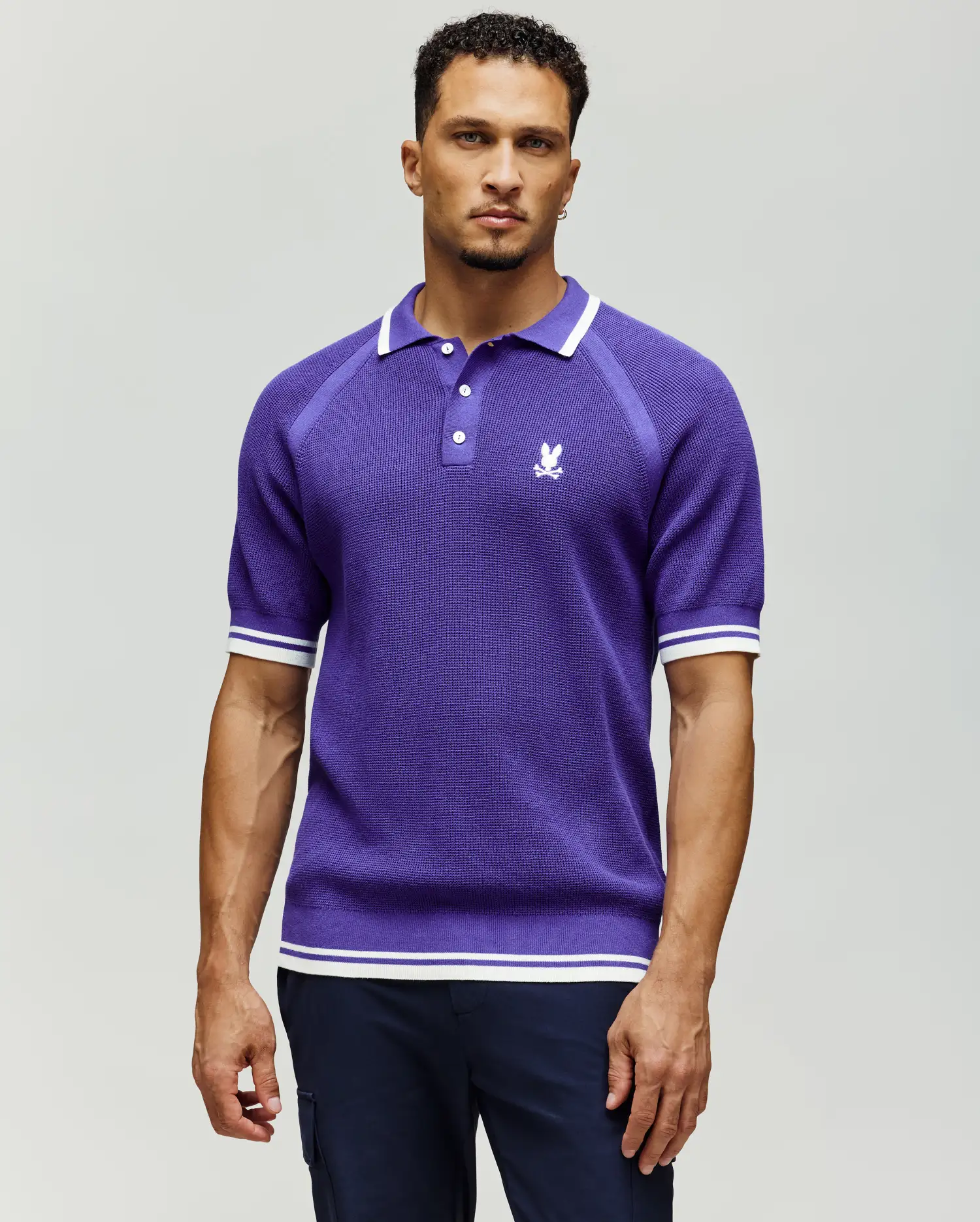 MENS LAZARE KNIT POLO - MT0100165 - Image 3