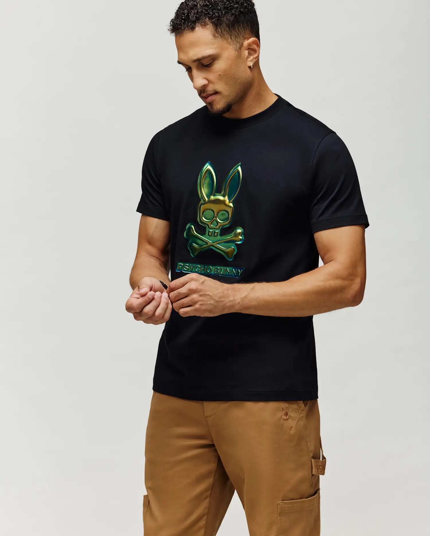 MENS LEIF METALLIC BUNNY TEE - MT0200351 - Image 4