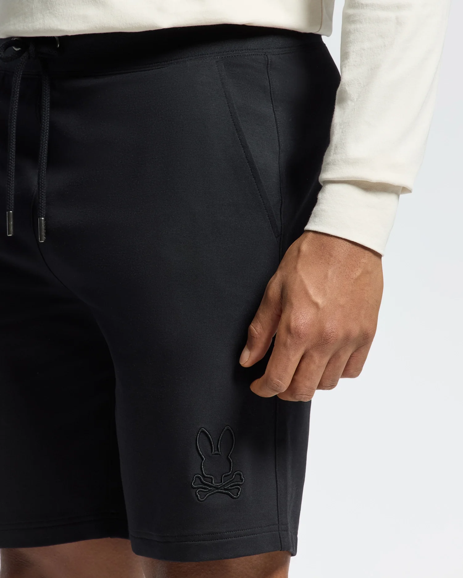 MENS LEVANZO FRENCH TERRY SWEATSHORT 8" - B6R578F200 - Image 3
