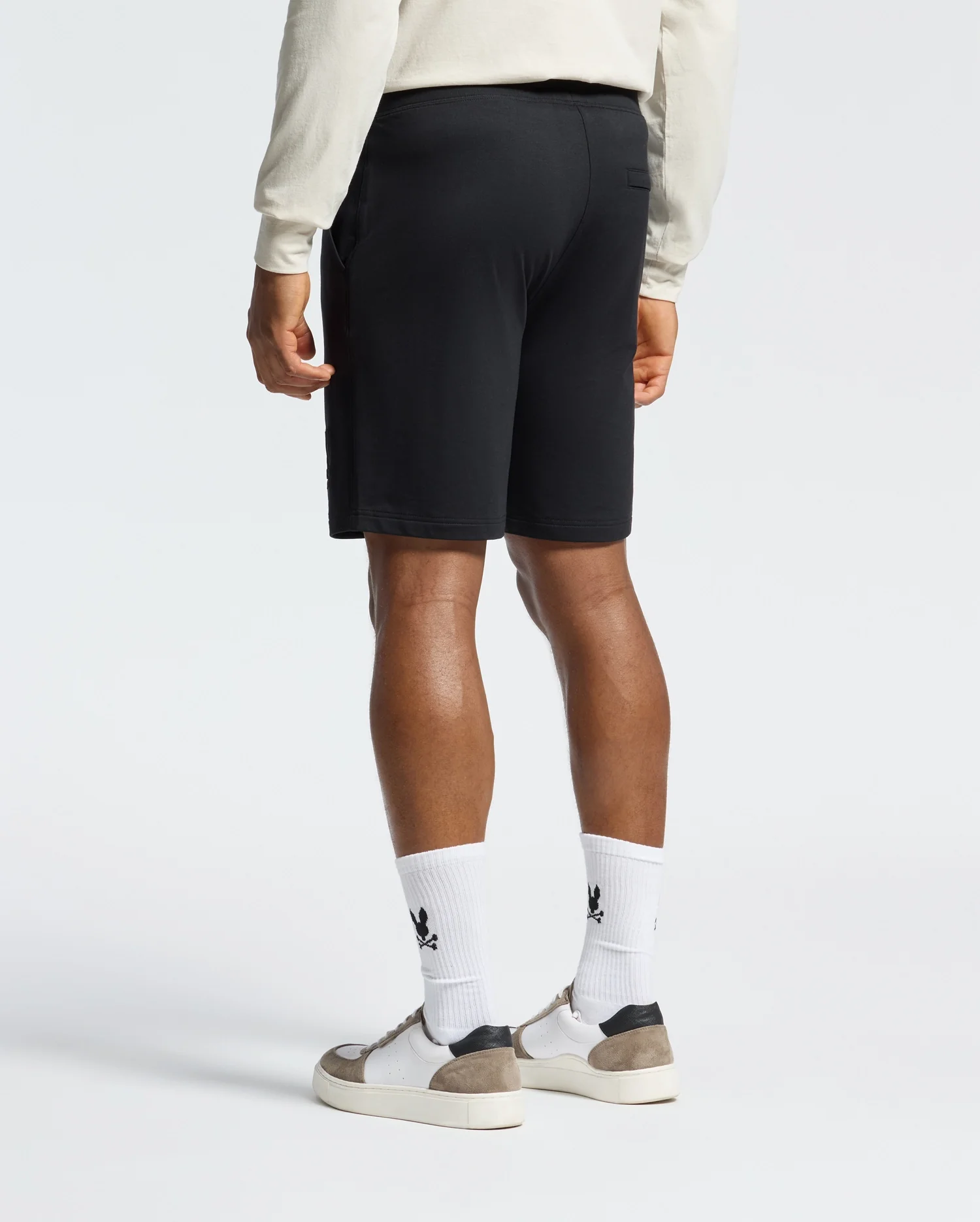 MENS LEVANZO FRENCH TERRY SWEATSHORT 8" - B6R578F200 - Image 4