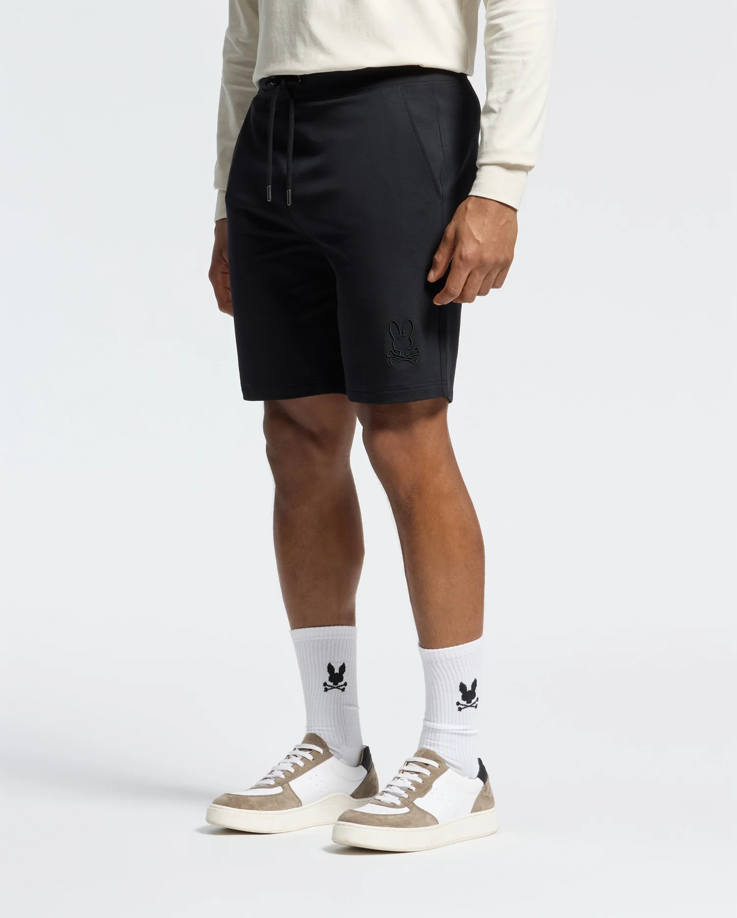 MENS LEVANZO FRENCH TERRY SWEATSHORT 8" - B6R578F200 - Image 5