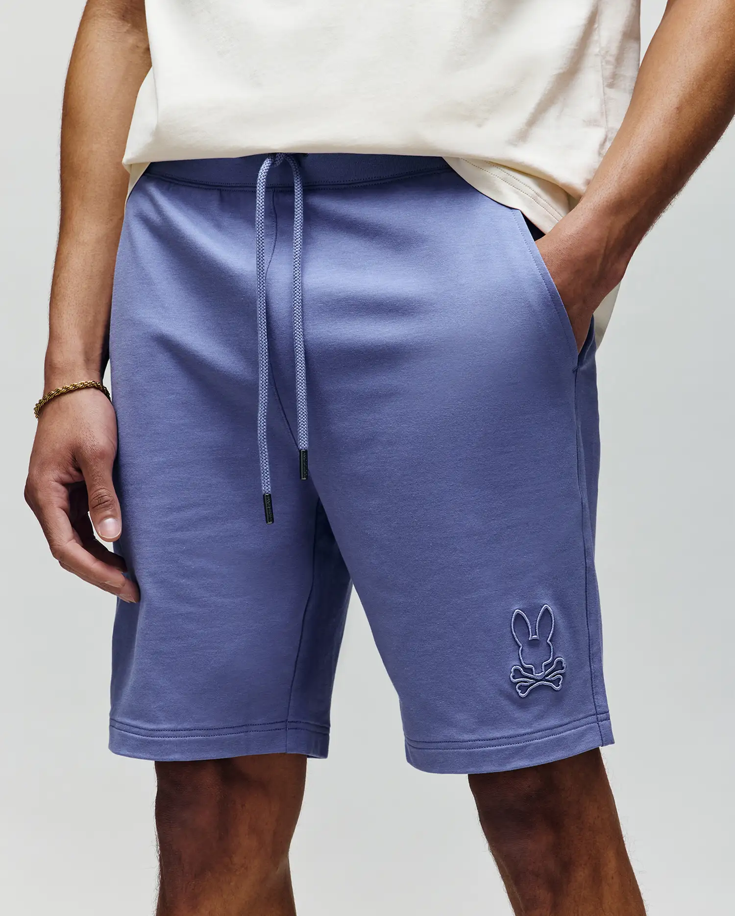 MENS LEVANZO FRENCH TERRY SWEATSHORT 8" - B6R578F200