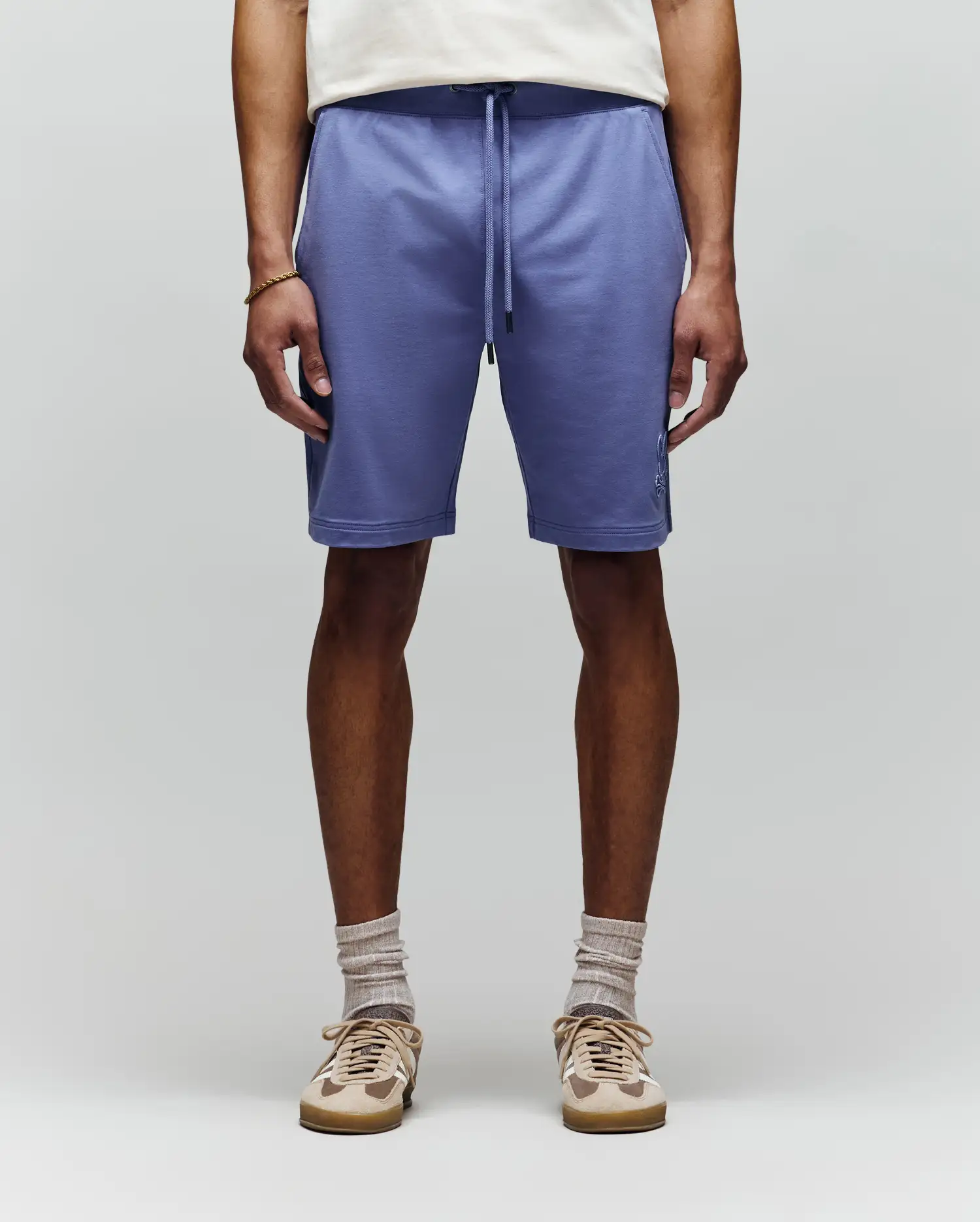 MENS LEVANZO FRENCH TERRY SWEATSHORT 8" - B6R578F200 - Image 3