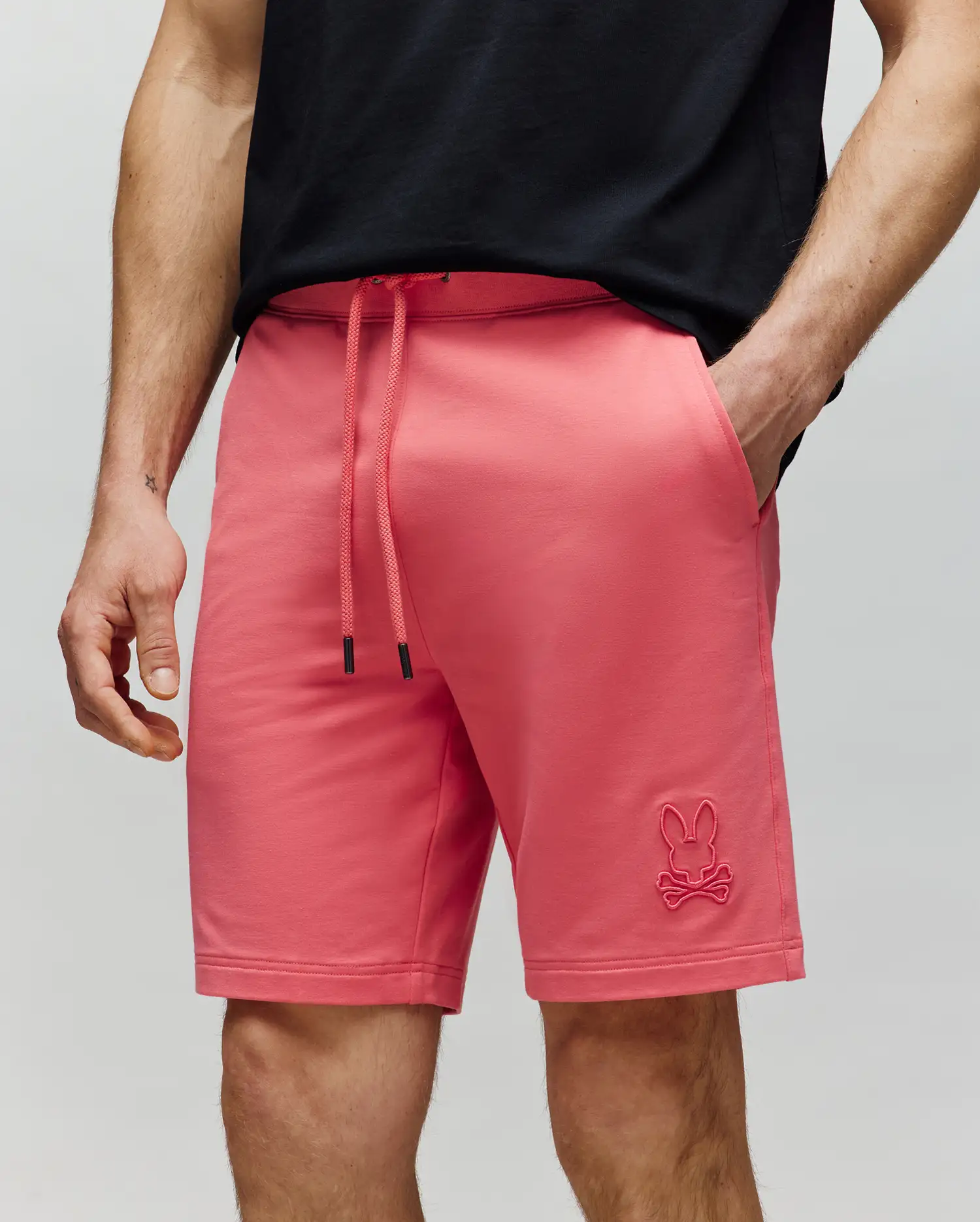 MENS LEVANZO FRENCH TERRY SWEATSHORT 8" - B6R578F200