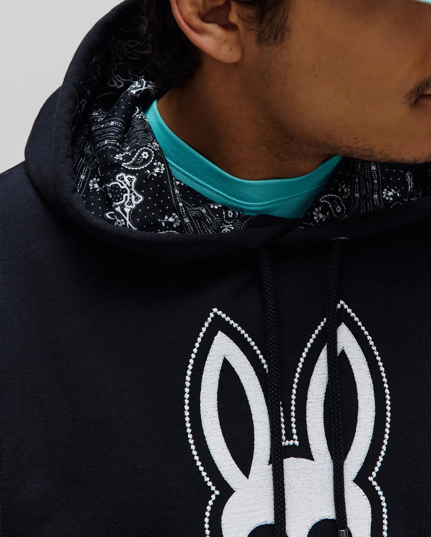 MENS LUKE PAISLEY OVERSIZED HOODIE - MT0500125 - Image 3