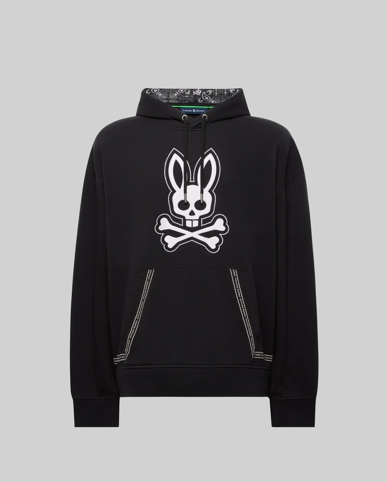 MENS LUKE PAISLEY OVERSIZED HOODIE - MT0500125 - Image 5