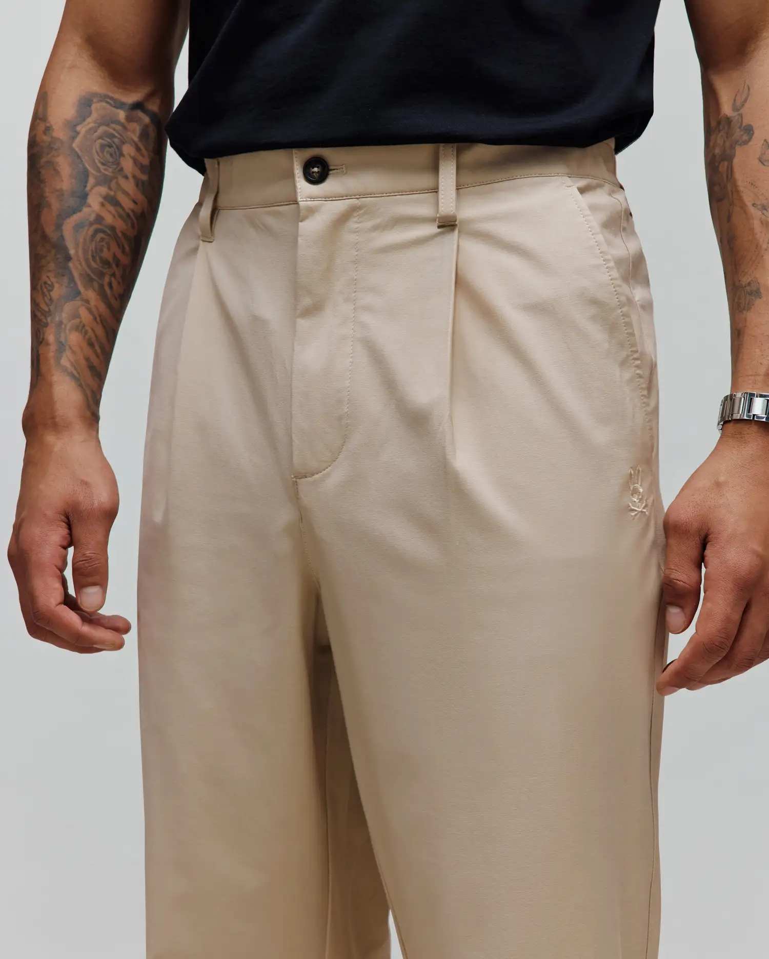 MENS MALIK WIDE LEG PANT 30 L - MB0600033 - Image 2