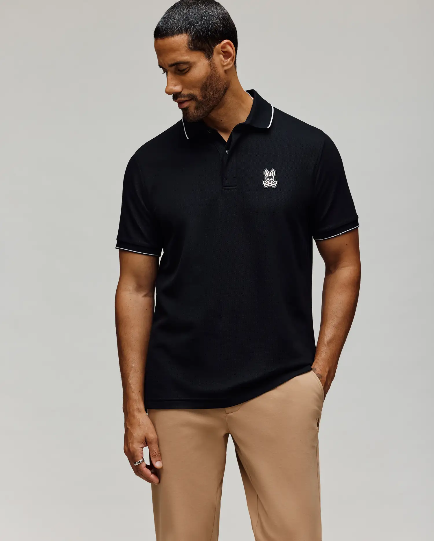 MENS MARLON PIQUE POLO SHIRT - MT0100036 - Image 3