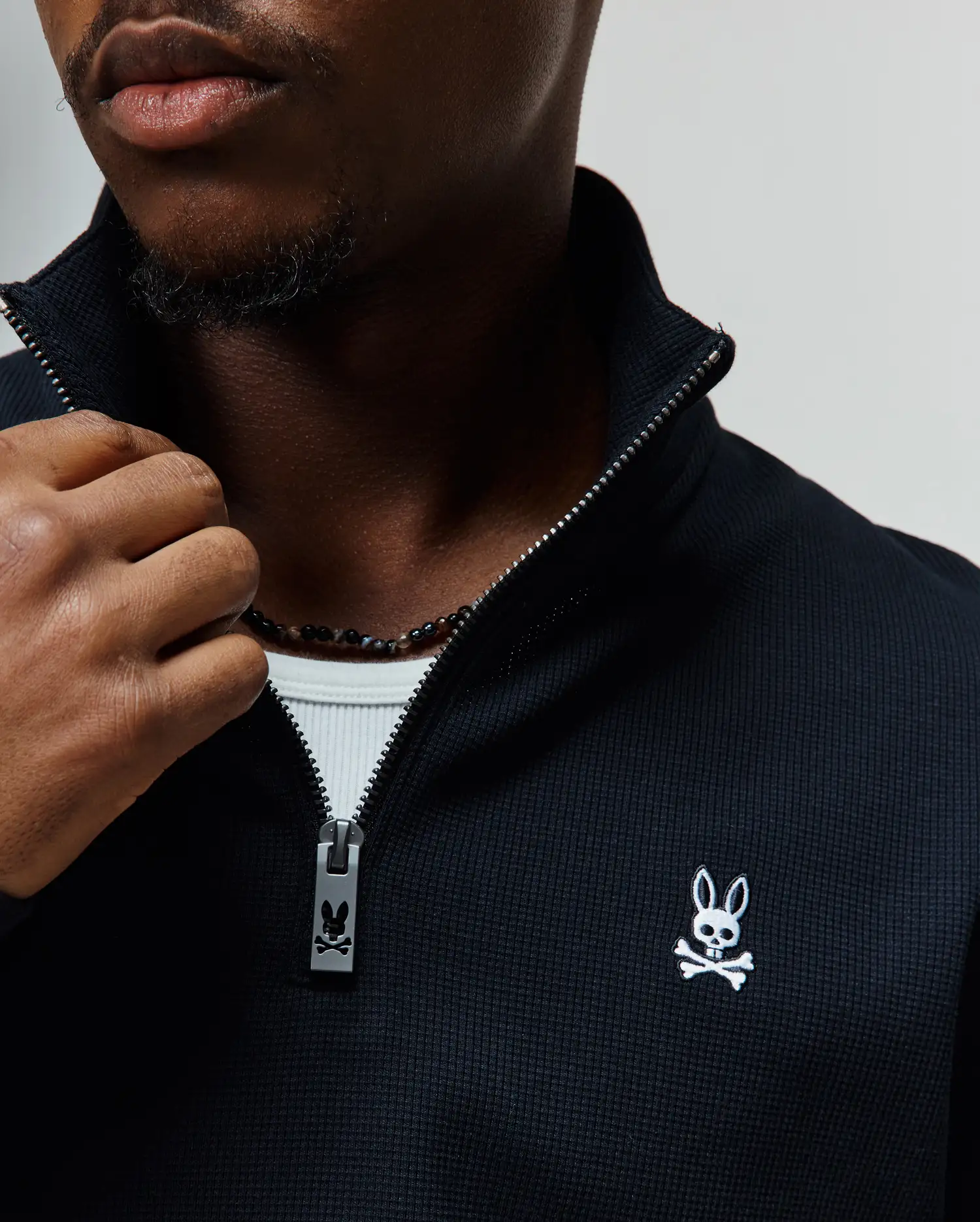 MENS MAXTON WAFFLE 1/4 ZIP - MT0500253 - Image 2