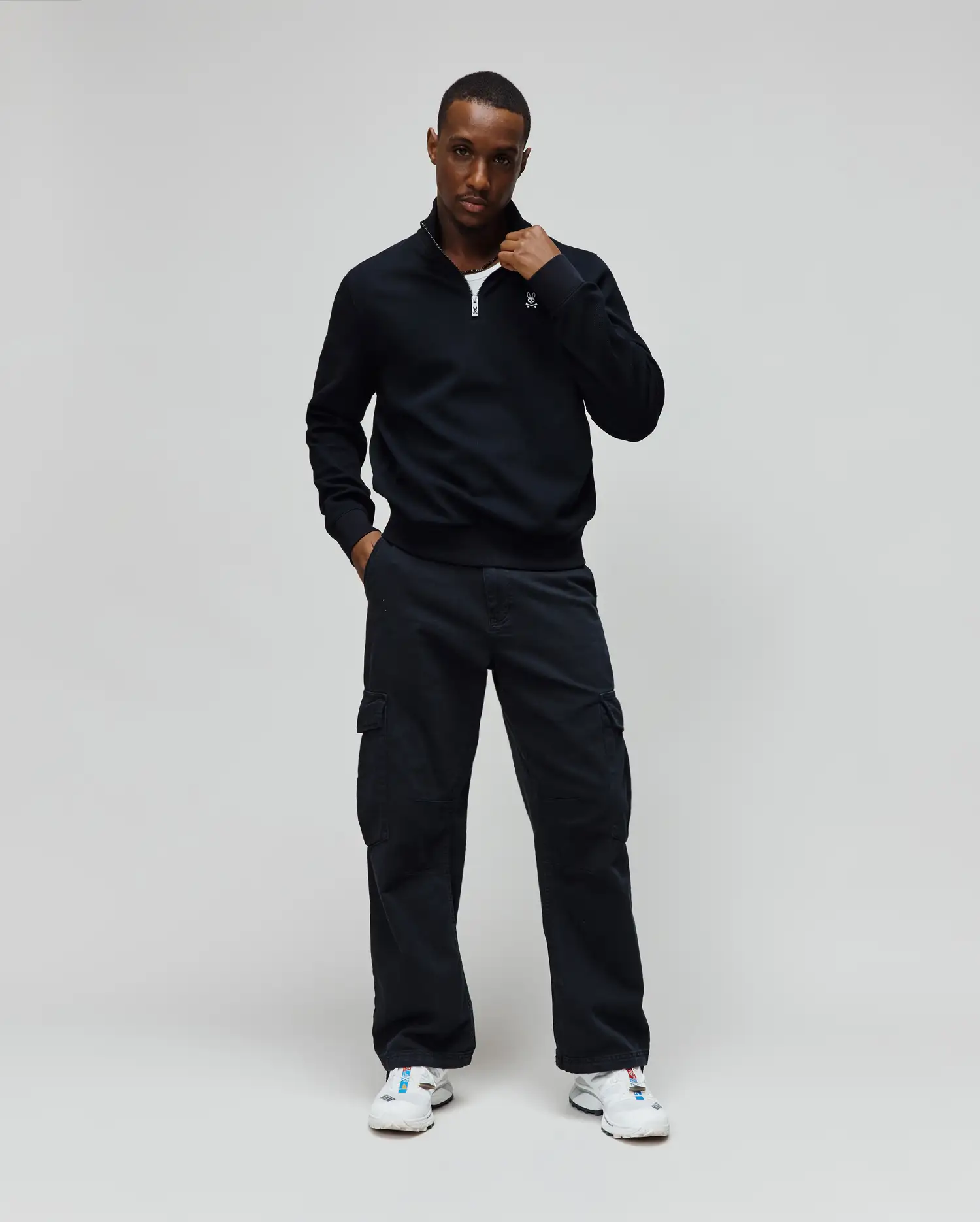 MENS MAXTON WAFFLE 1/4 ZIP - MT0500253 - Image 4