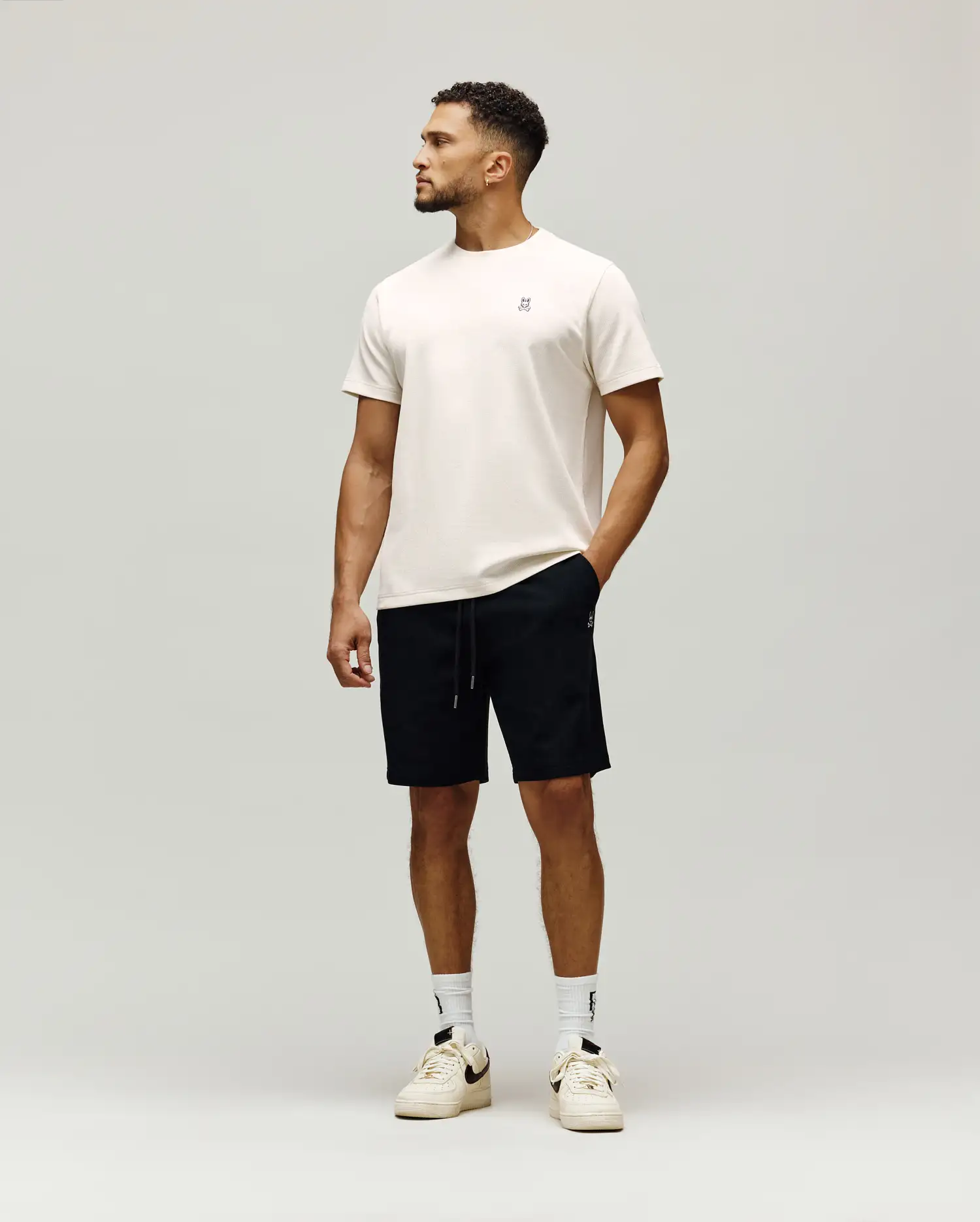 MENS MAXTON WAFFLE SWEATSHORT 8" - MB0900058 - Image 4