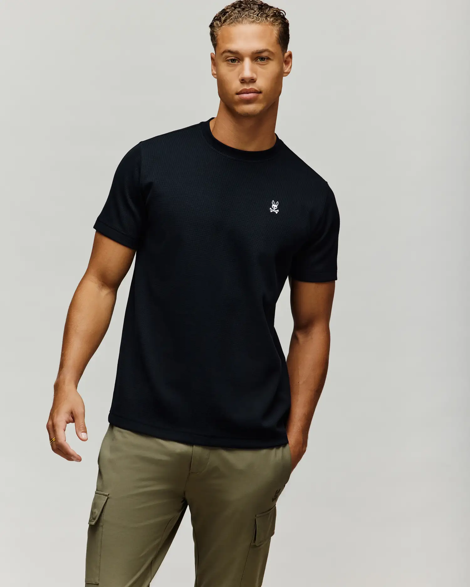 MENS MAXTON WAFFLE TEE - MT0200325 - Image 3