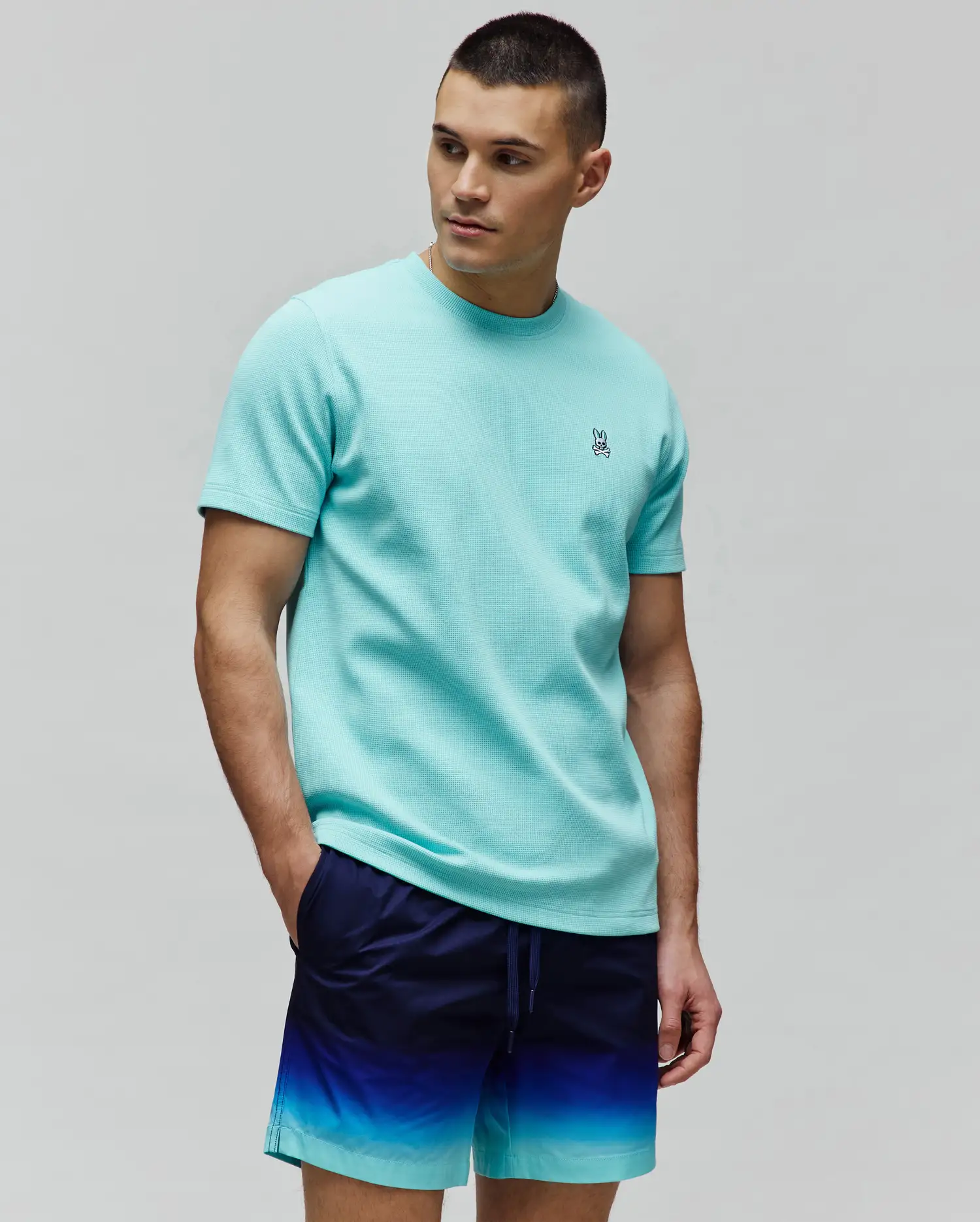 MENS MAXTON WAFFLE TEE - MT0200325