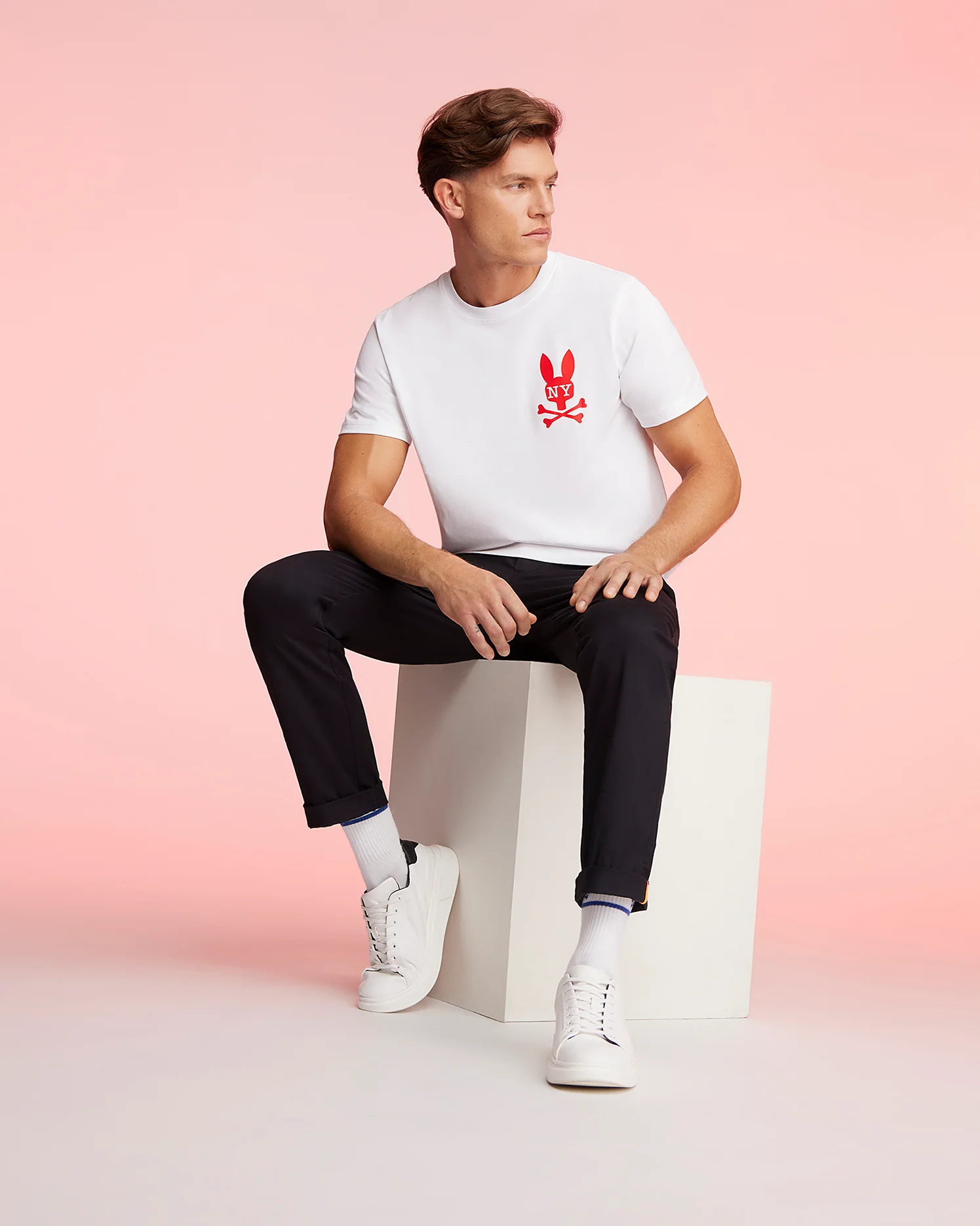 MENS NEW YORK TEE - B6U554W1PC - Image 9