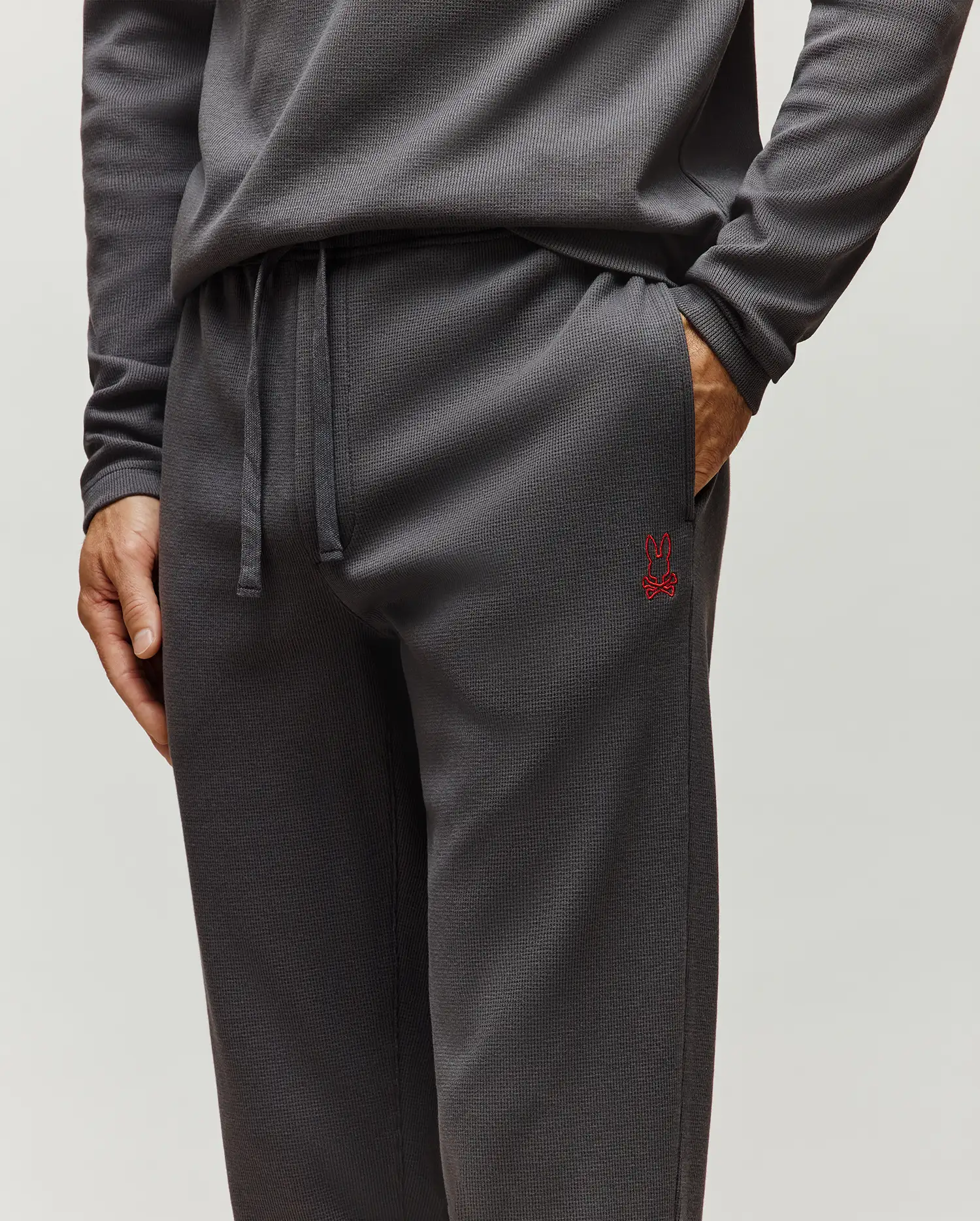 MENS NOE WAFFLE LOUNGE PANT 29 L - MO1400027 - Image 2