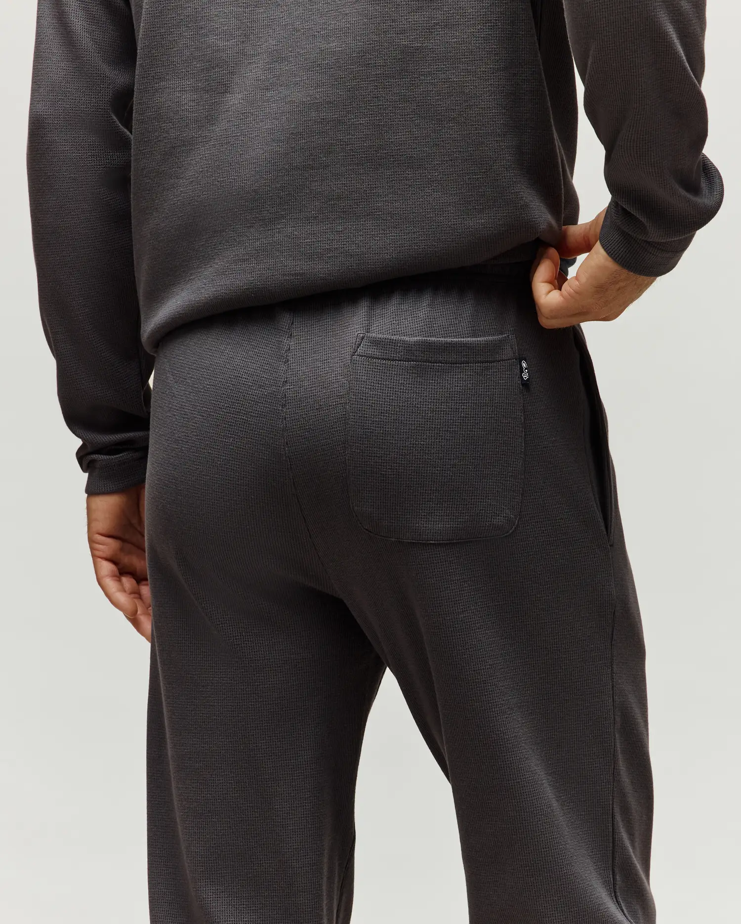 MENS NOE WAFFLE LOUNGE PANT 29 L - MO1400027 - Image 3