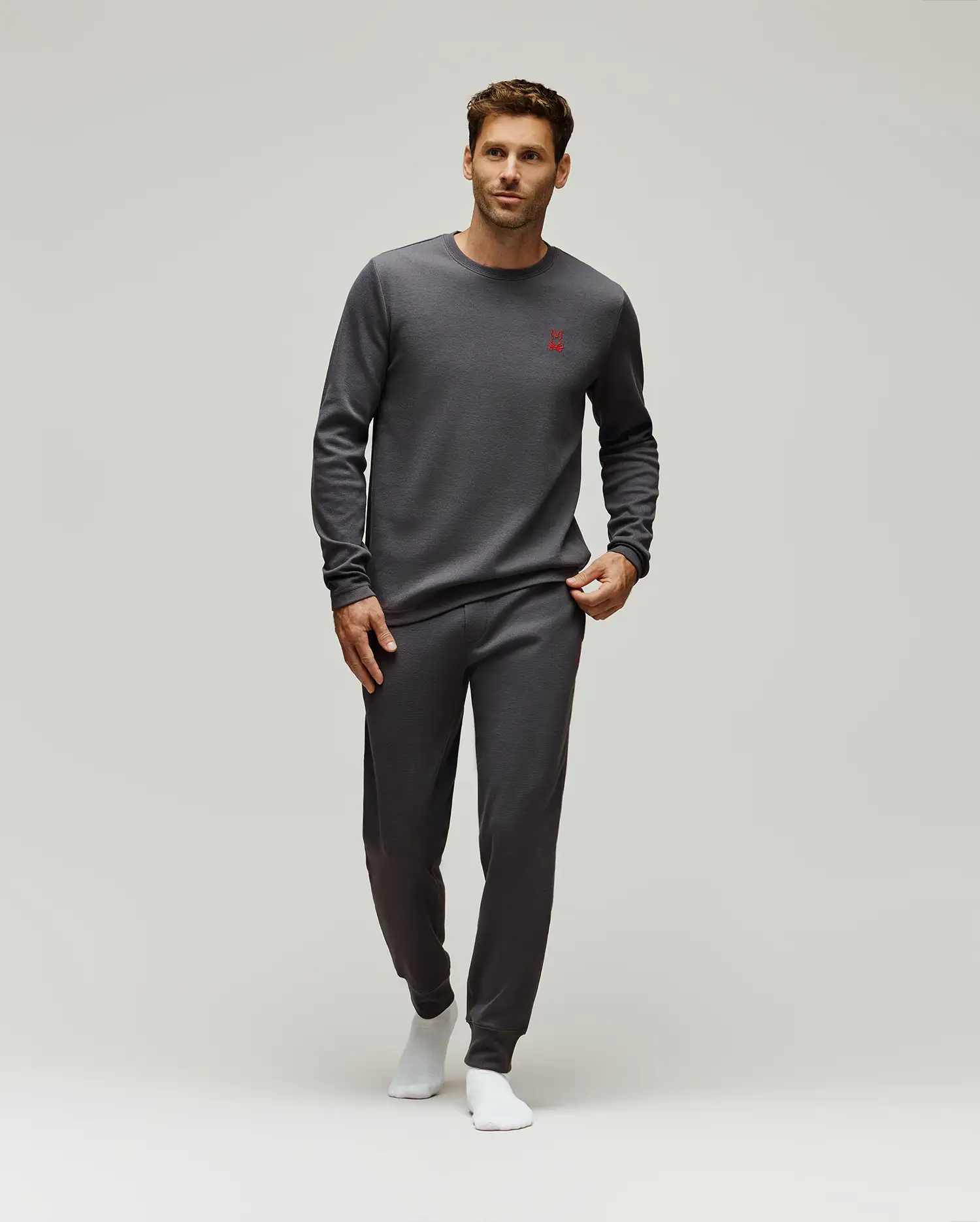 MENS NOE WAFFLE LOUNGE PANT 29 L - MO1400027 - Image 4