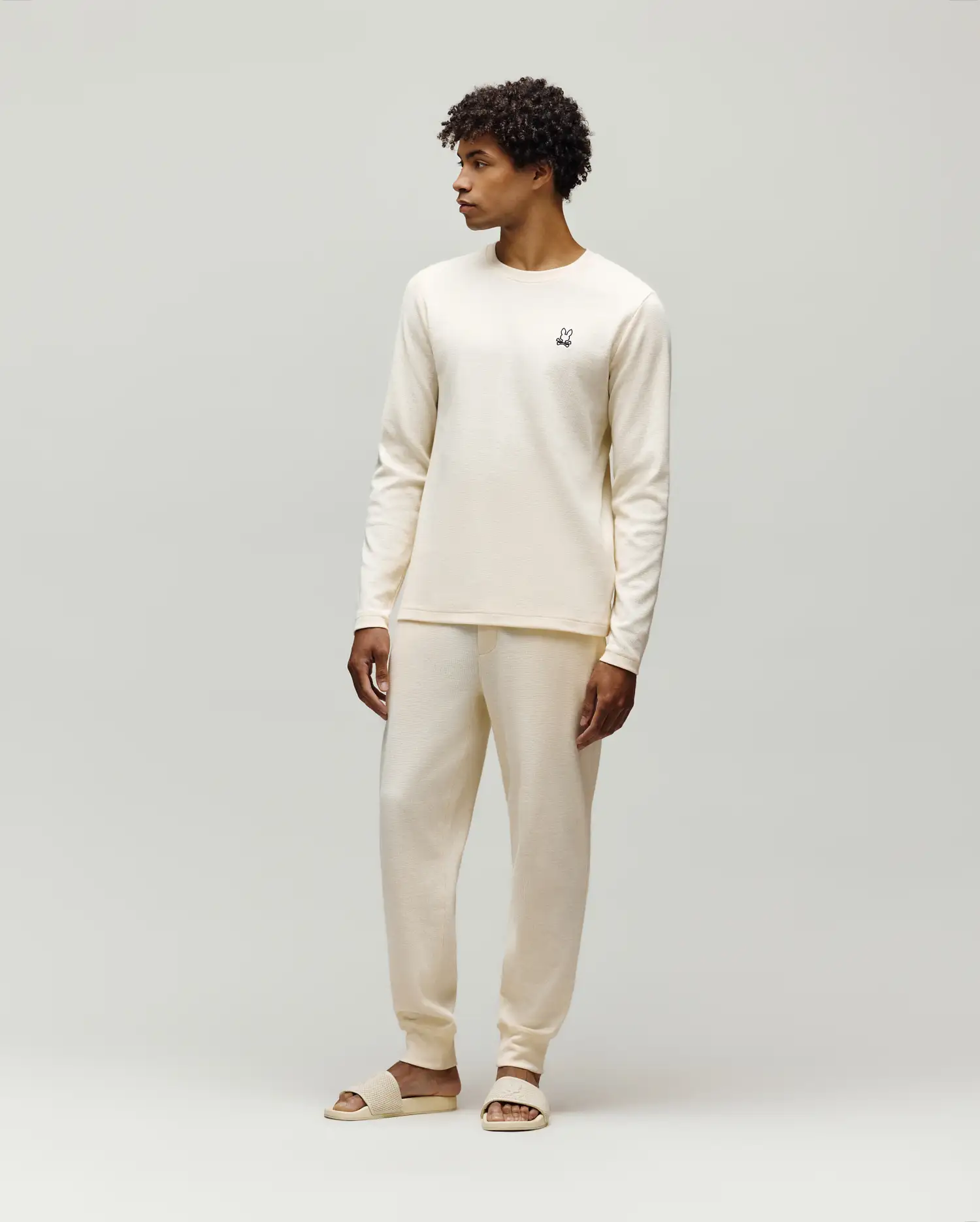 MENS NOE WAFFLE LOUNGE PANT 29 L - MO1400027 - Image 3