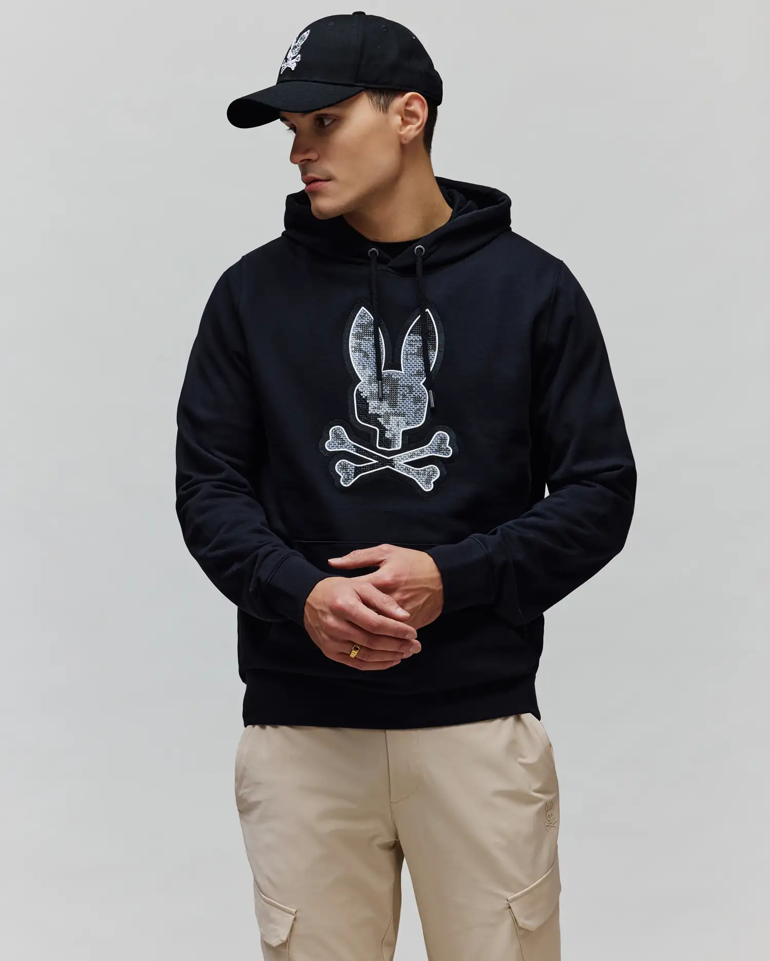 MENS OLIVIER EMBROIDERED HOODIE - MT0500141 - Image 3