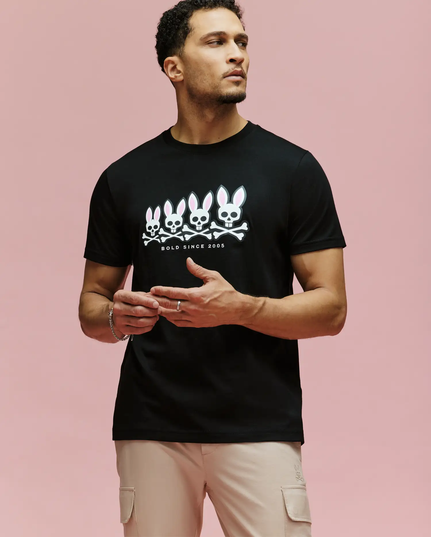 MENS ARCHIVE GRADIANT BUNNY GRAPHIC TEE - MT0200029 - Image 2