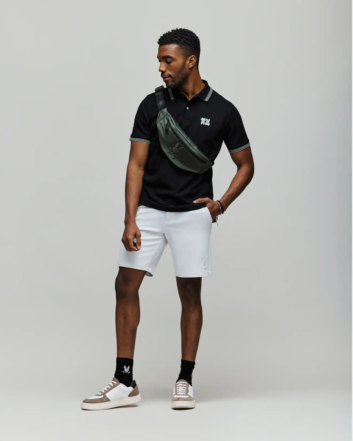 MENS PB ARCHIVE NEON BUNNY POLO - MT0100018 - Image 3