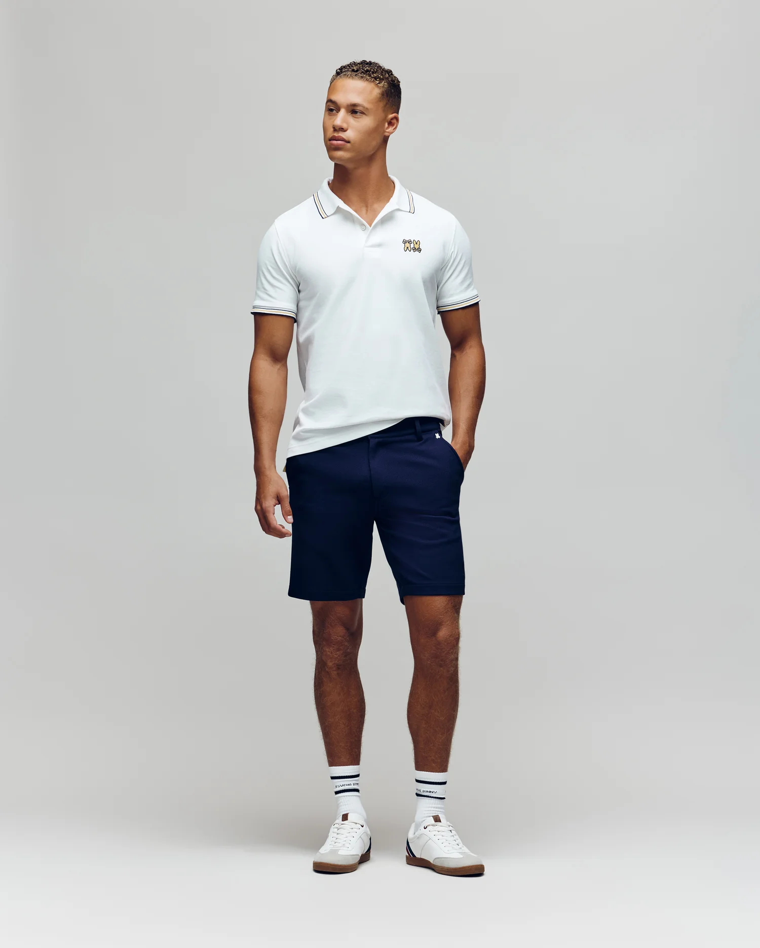 MENS ARCHIVE NEON BUNNY POLO - MT0100018 - Image 4