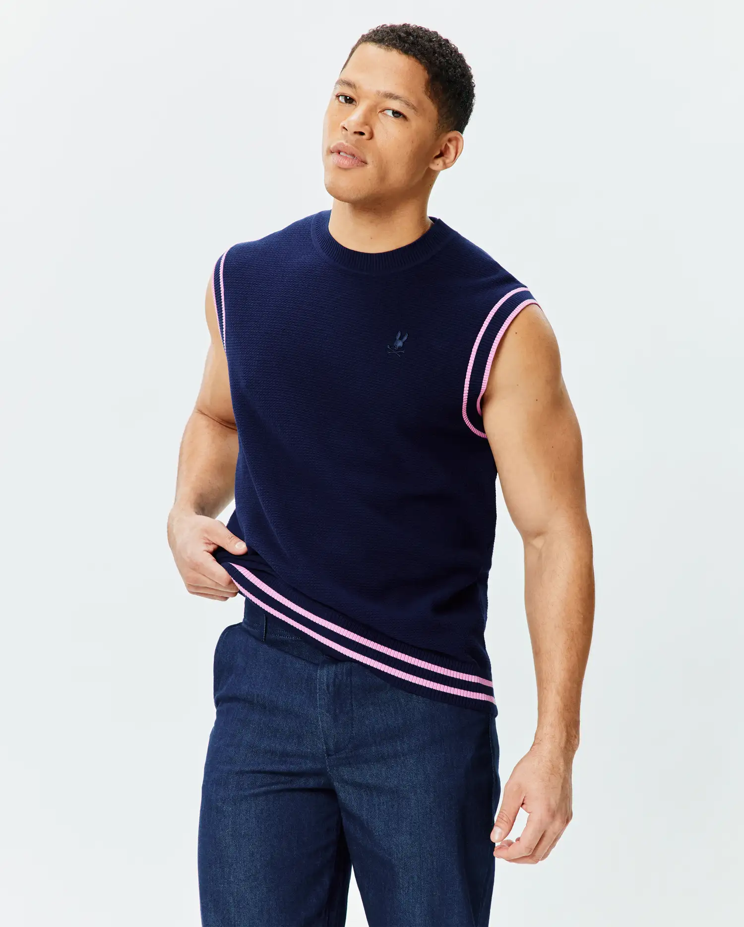 MENS PETER KNIT VEST - MT0400060