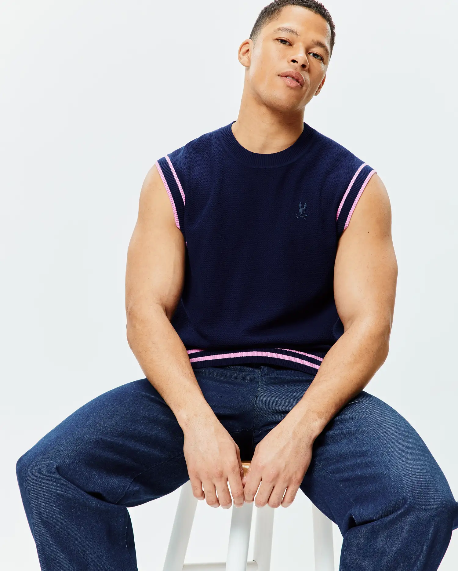 MENS PETER KNIT VEST - MT0400060 - Image 3
