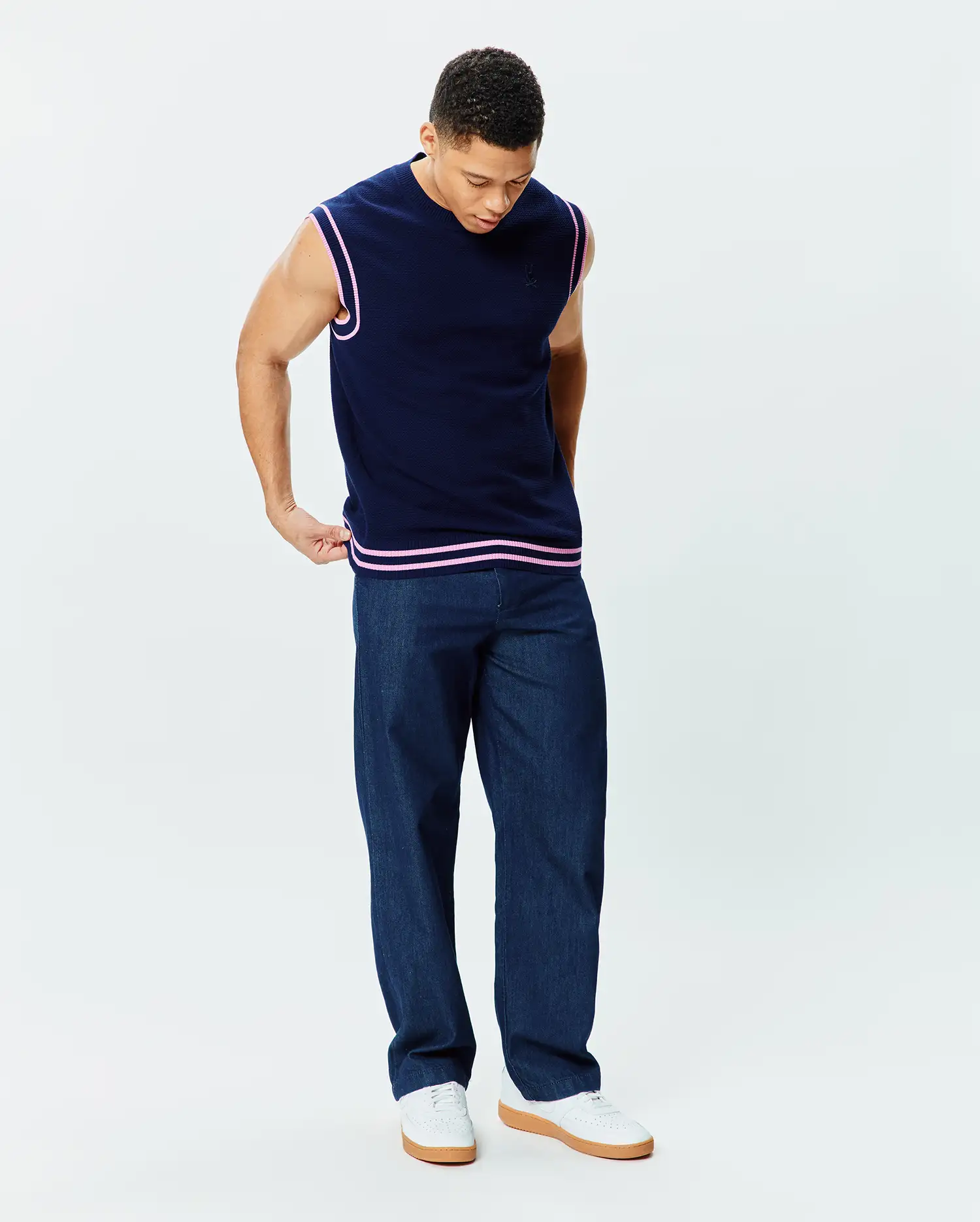 MENS PETER KNIT VEST - MT0400060 - Image 4