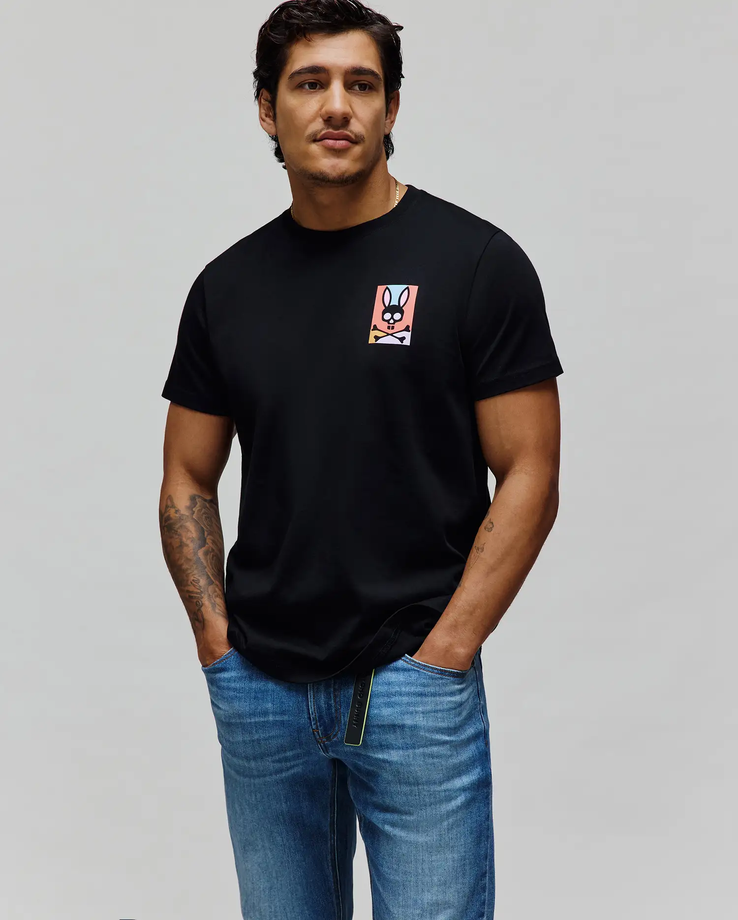MENS RAPHAEL BACK GRAPHIC TEE - MT0200423 - Image 2