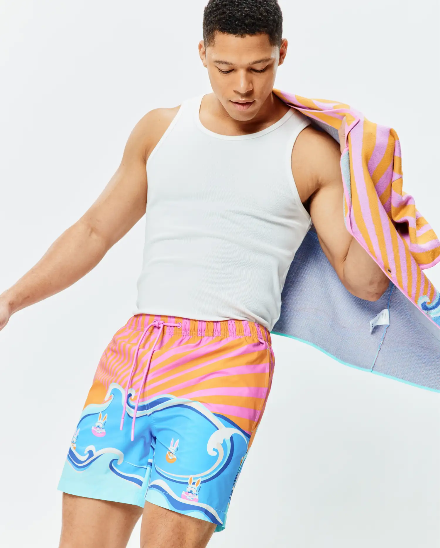 MENS RAY SWIM TRUNK 6" - MB1000083 - Image 4