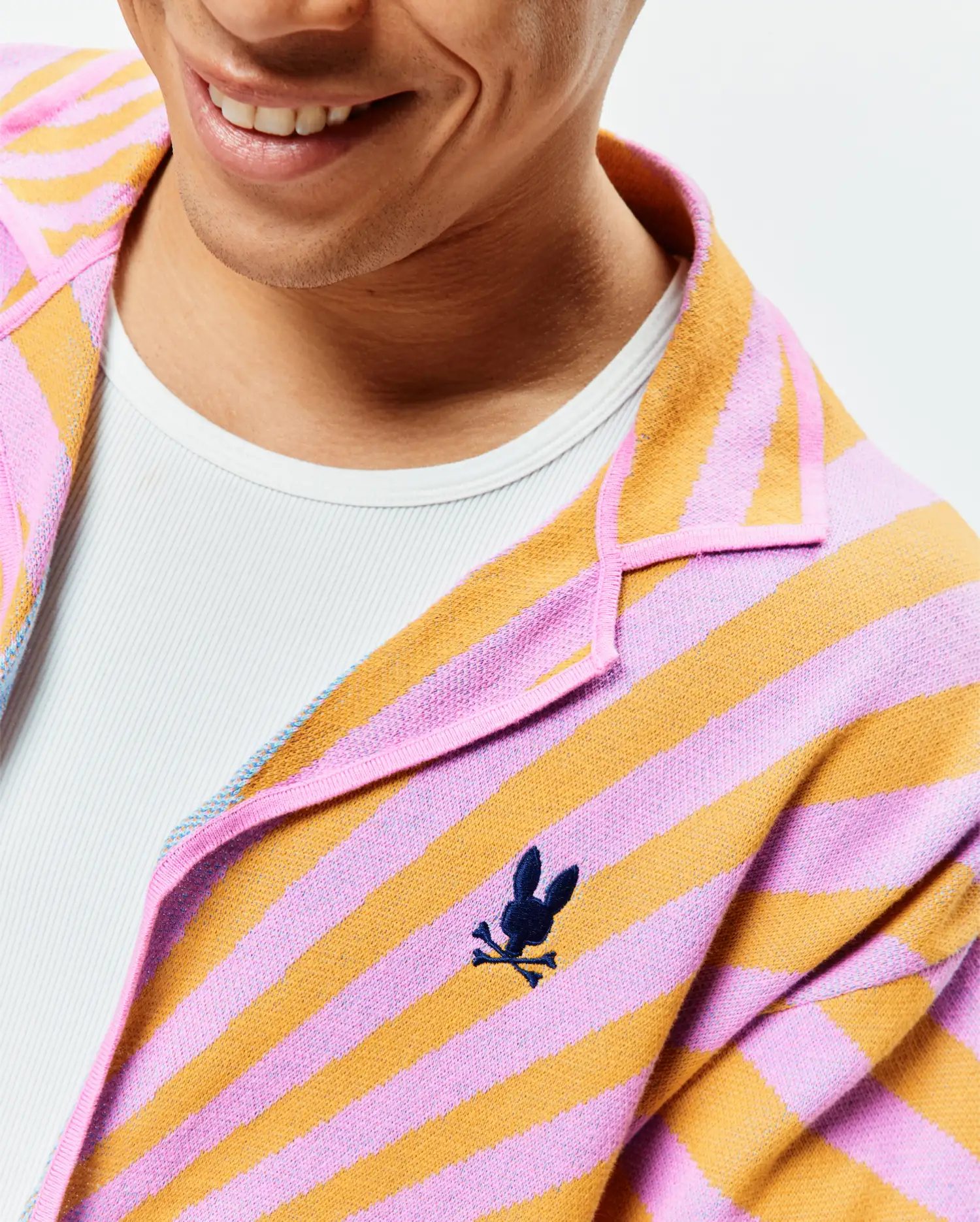 MENS RAY RELAXED FIT JACQUARD SHIRT - MT0300121 - Image 3
