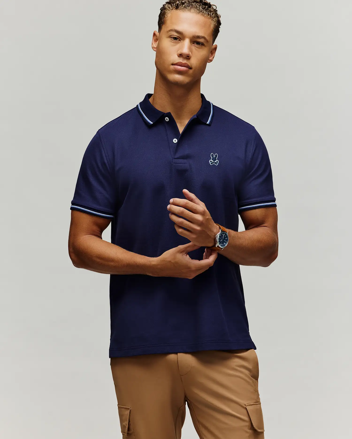 MENS RIDGE PIQUE POLO - MT0100083 - Image 3