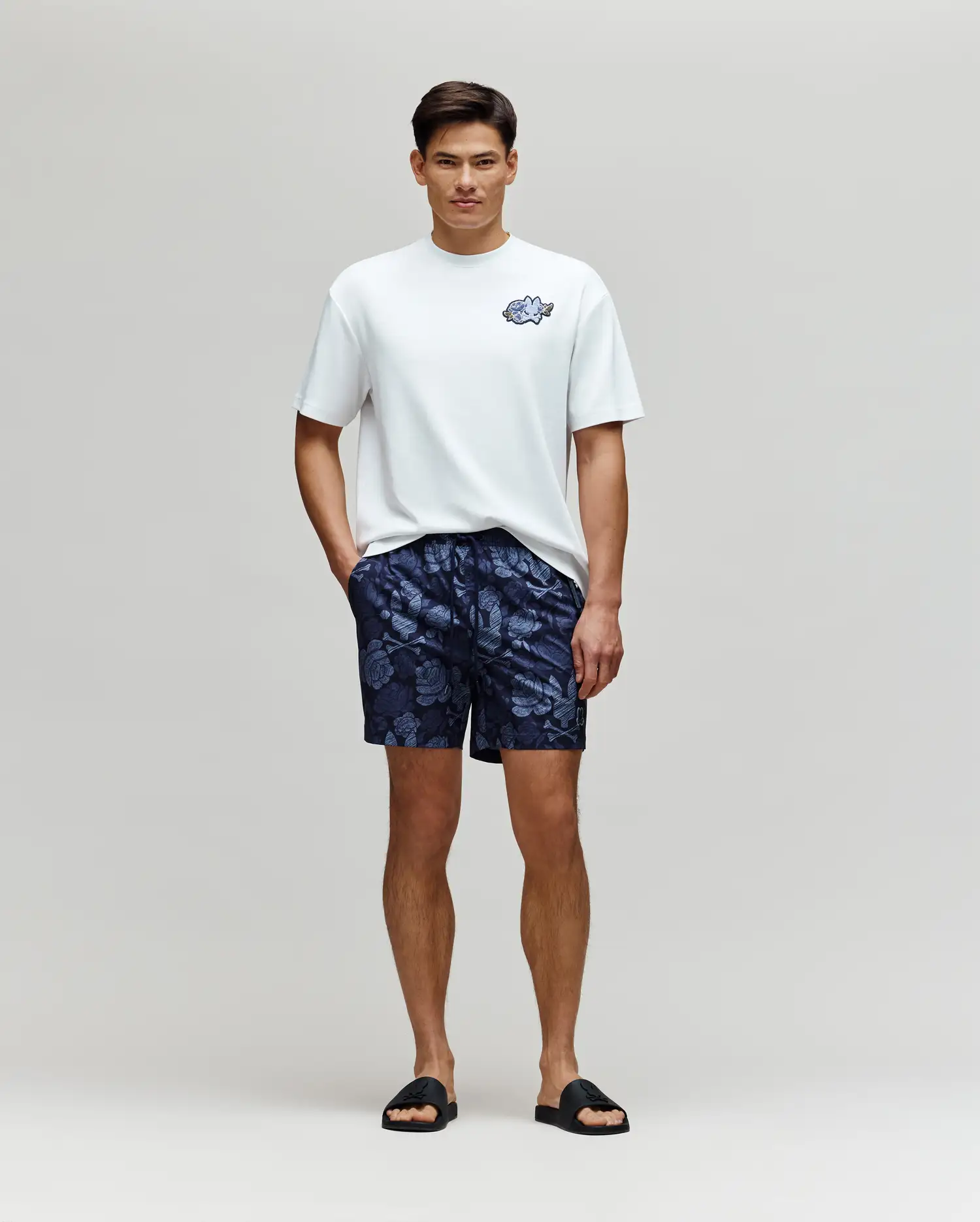 MENS ROWEN SWIM TRUNK 6" - MB1000023 - Image 4
