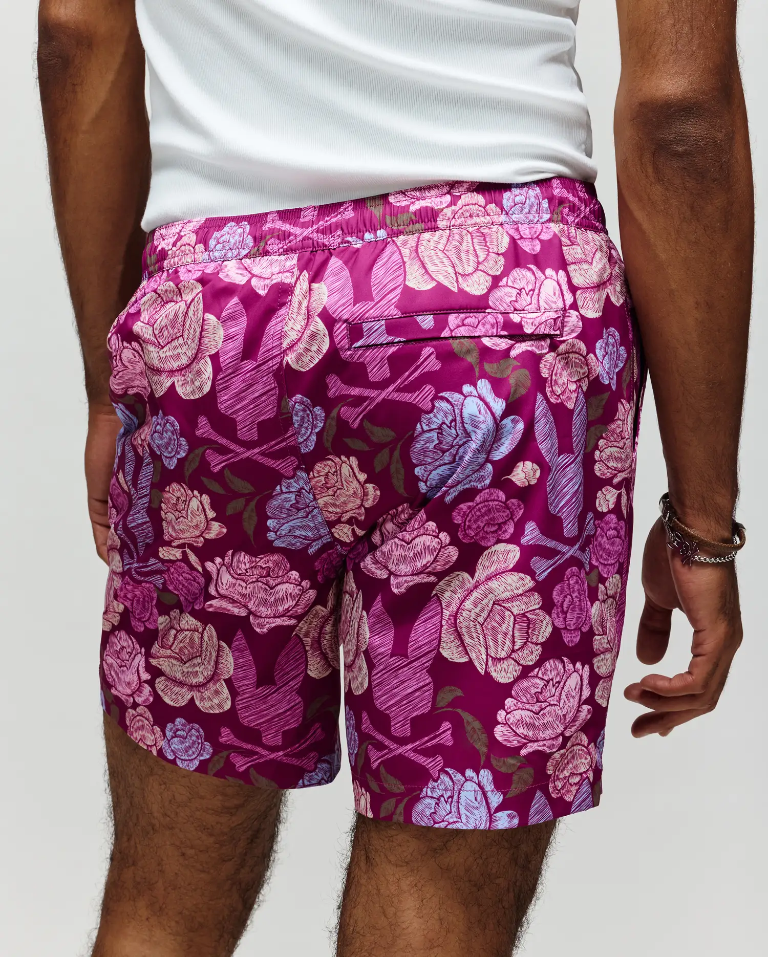 MENS ROWEN SWIM TRUNK 6" - MB1000023 - Image 3