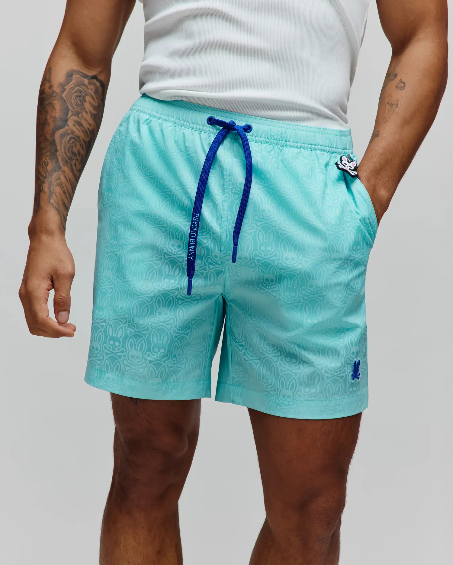 MENS SAMOS HYDROCHROMIC PRINTED SWIM TRUNK 6" - B6W453F200 - Image 3