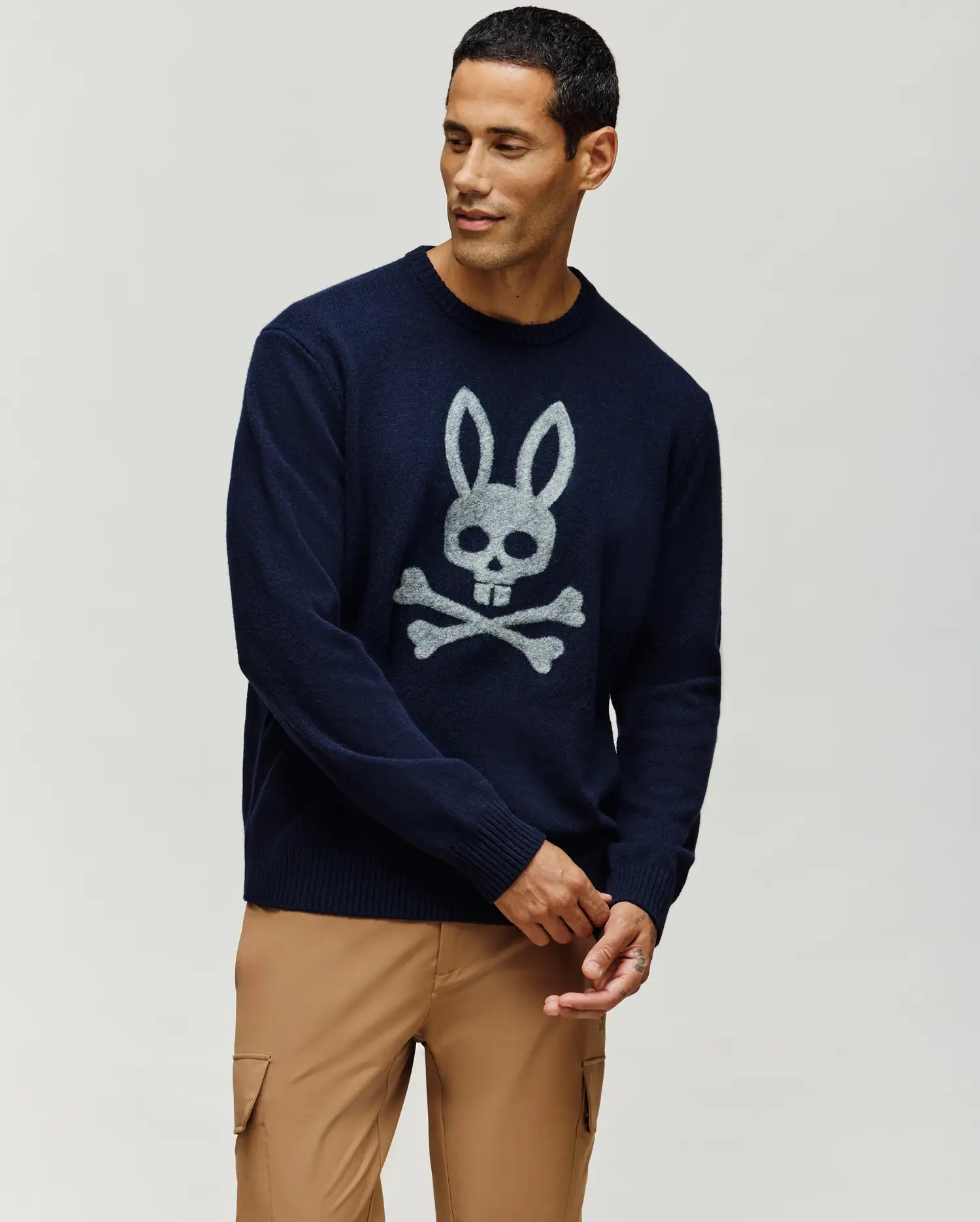 MENS SAXON COZY YARN CREW - MT0400074 - Image 3