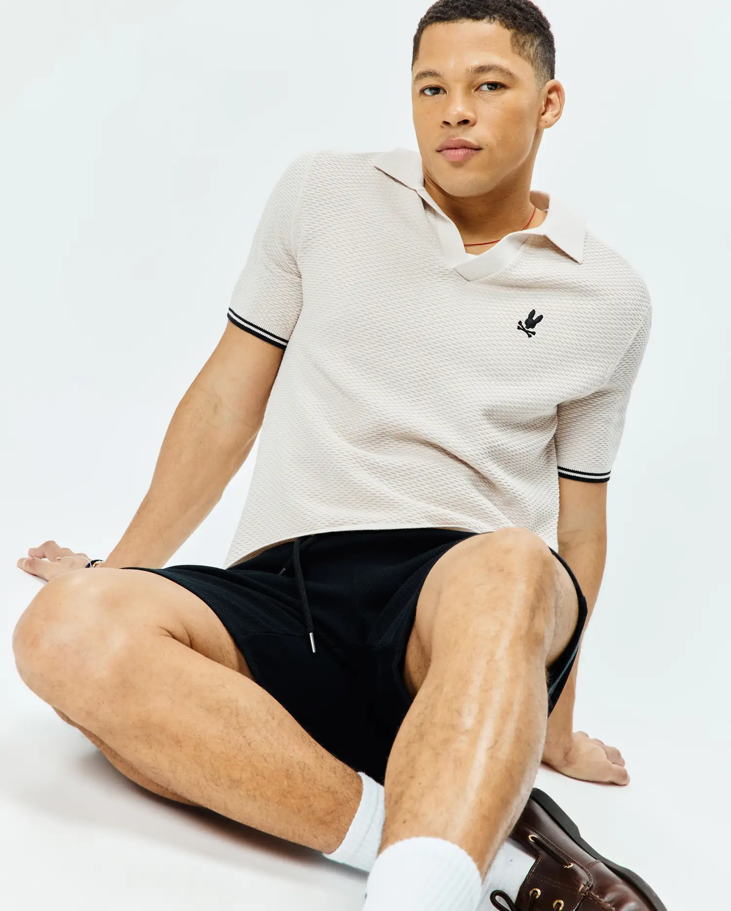 MENS SELBY KNIT POLO - MT0100265 - Image 3