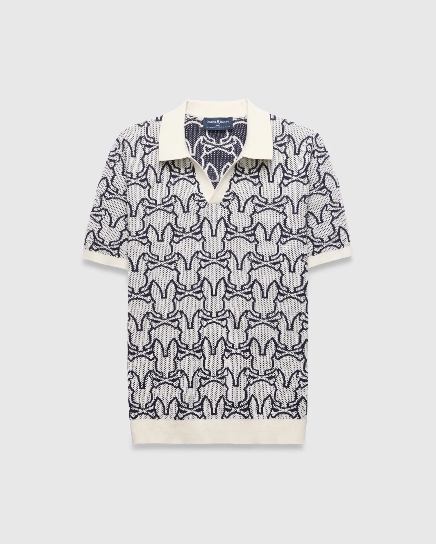 MENS SIDNEY OVERSIZED KNIT POLO - MT0100264 - Image 4