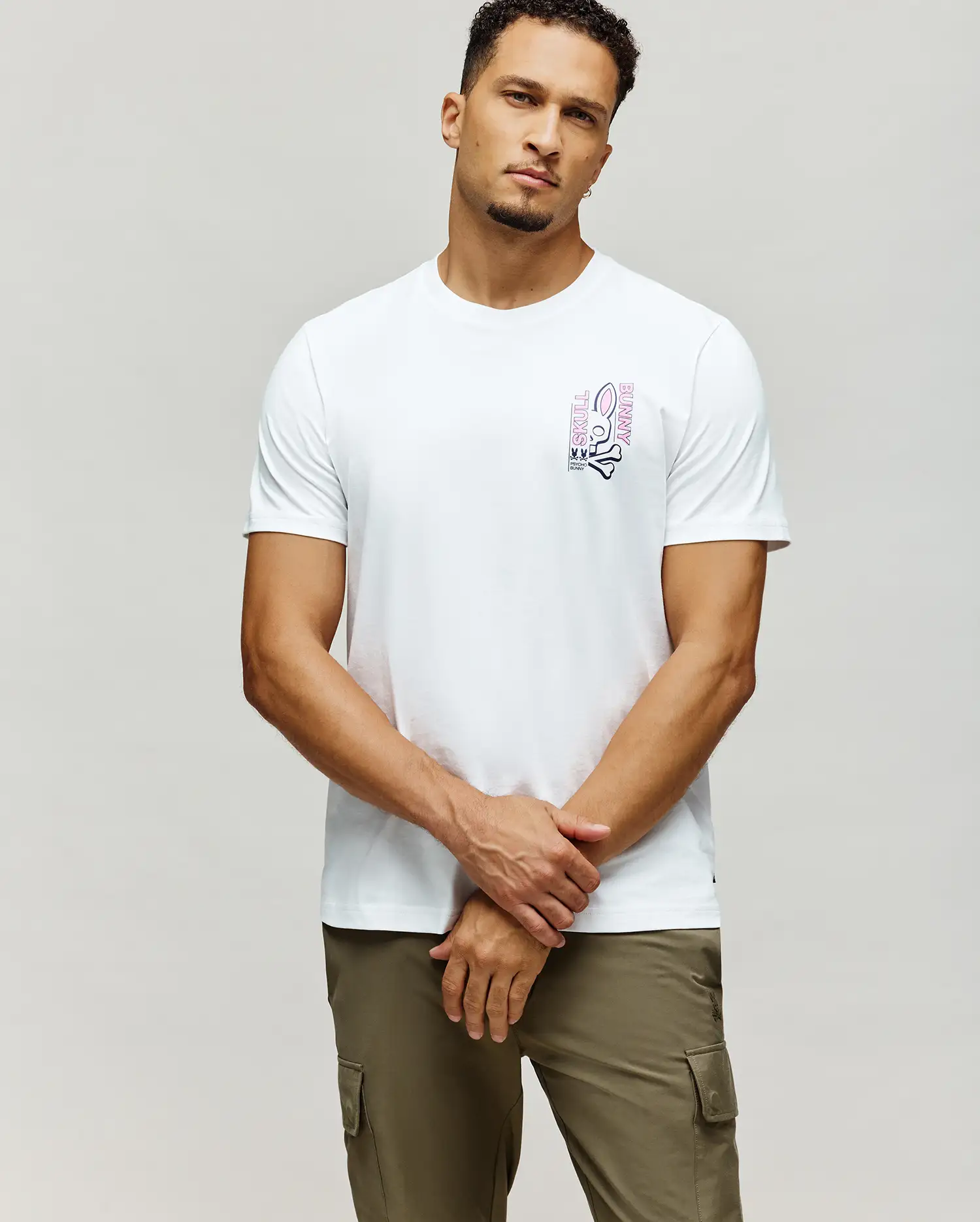 MENS SKULL BUNNY GRAPHIC TEE - MT0200330 - Image 2