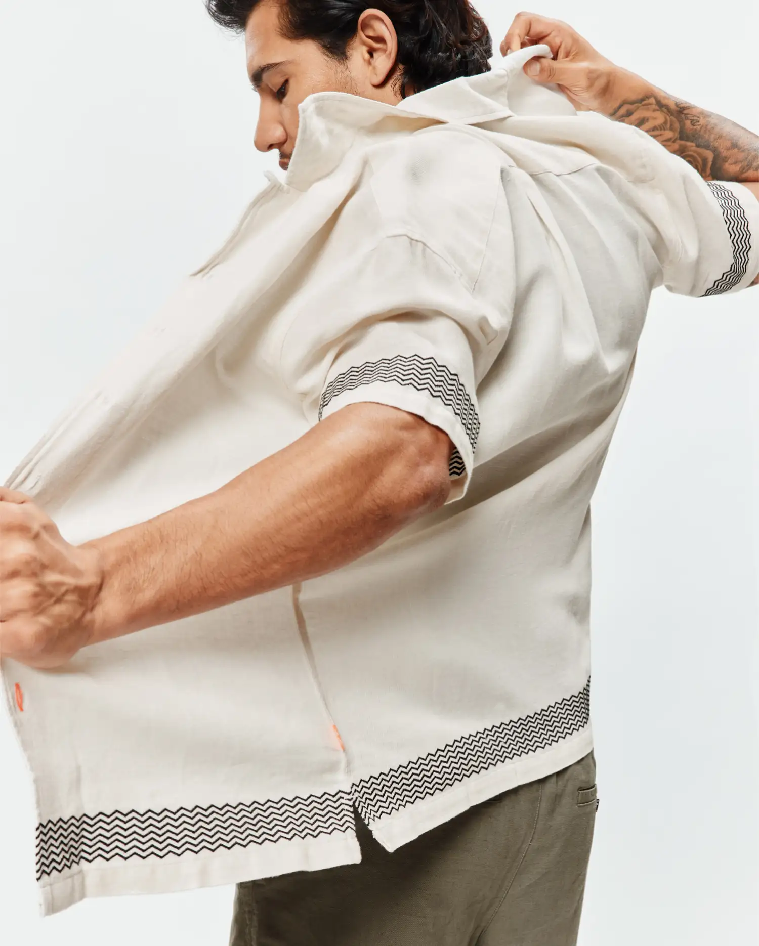 MENS SUNNY LINEN SHIRT - MT0300130 - Image 3