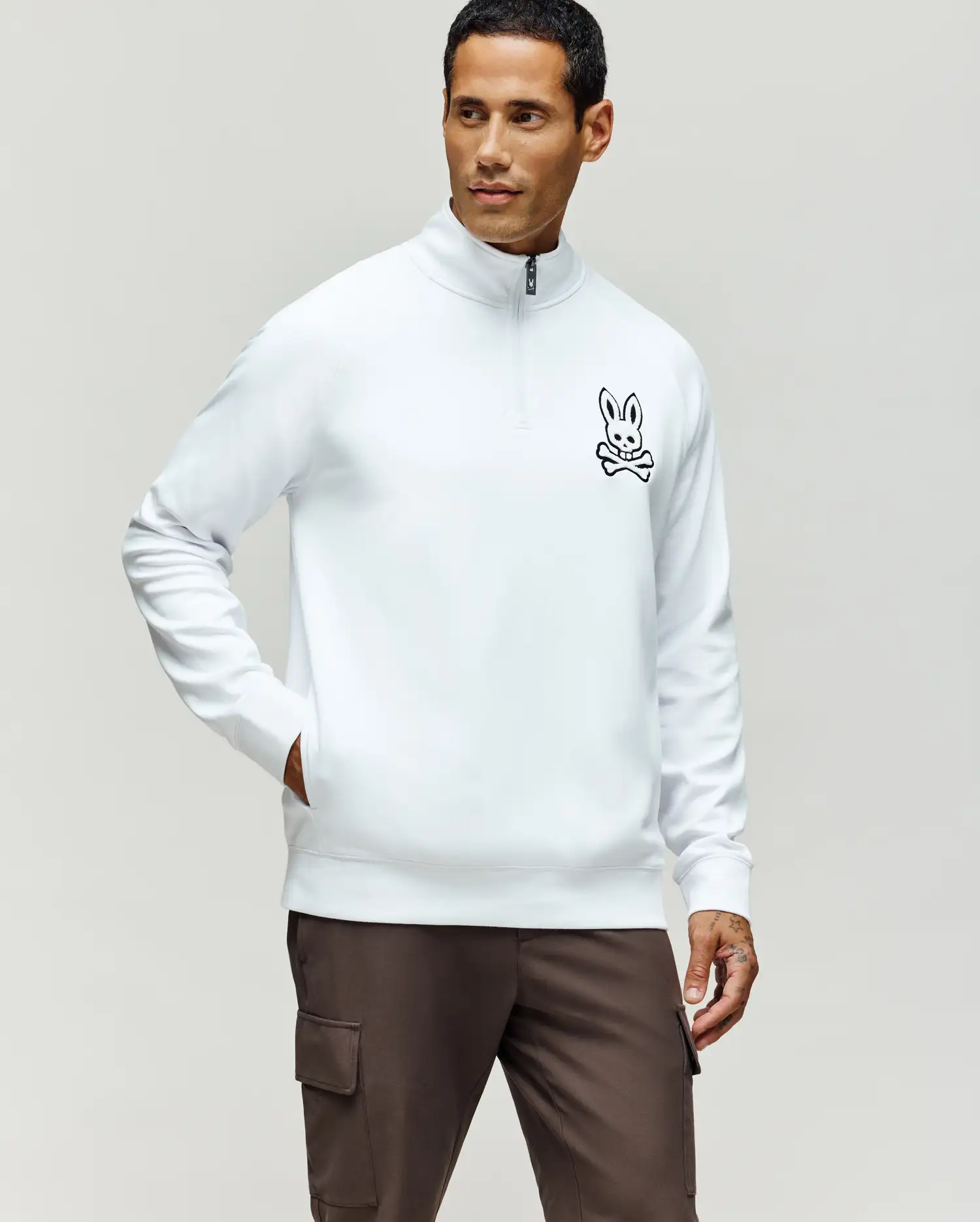 MENS TATE 1/4 ZIP CHENILLE PULLOVER - MT0500148 - Image 5