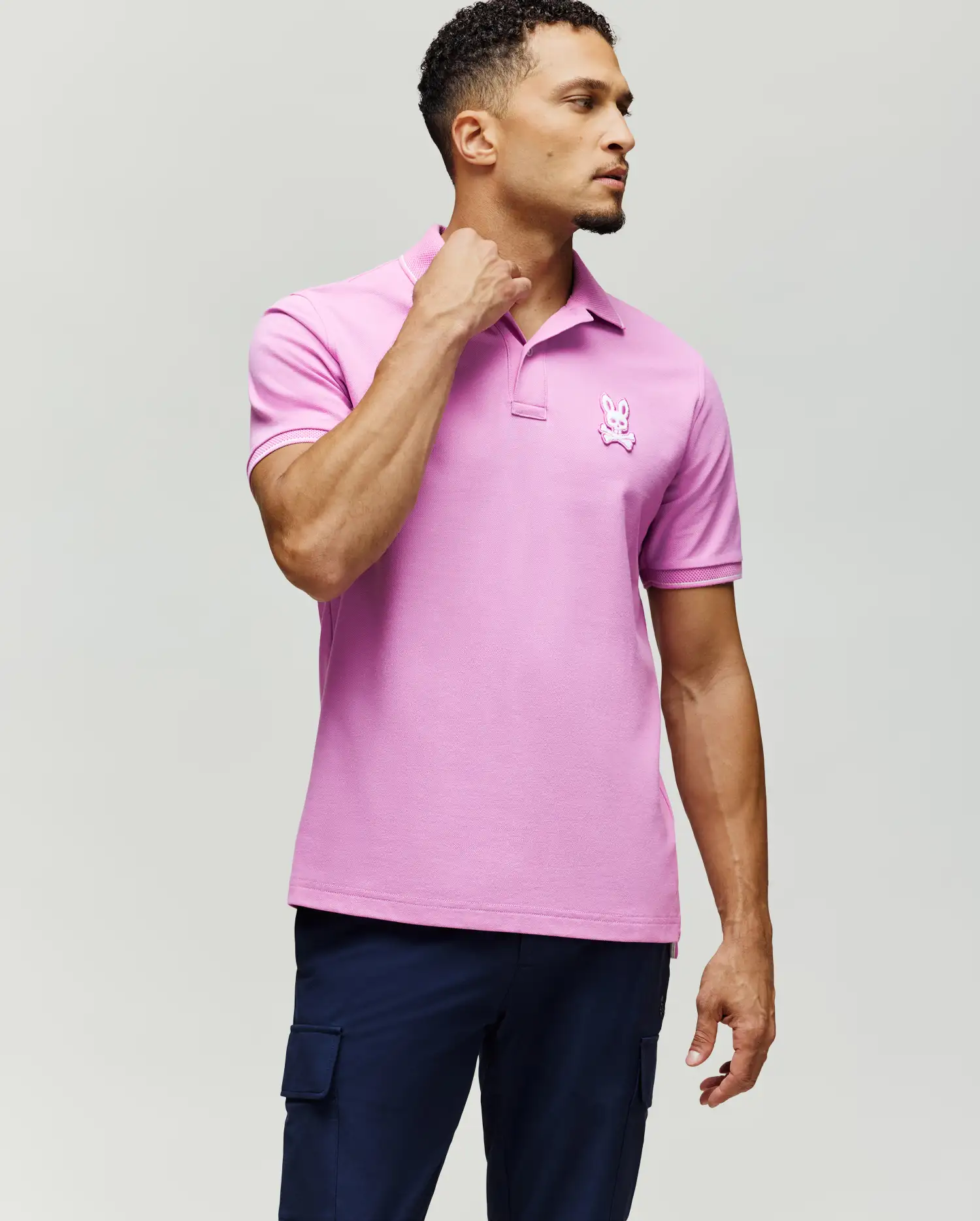 MENS TATE BUNNY PIQUE POLO - MT0100076 - Image 3