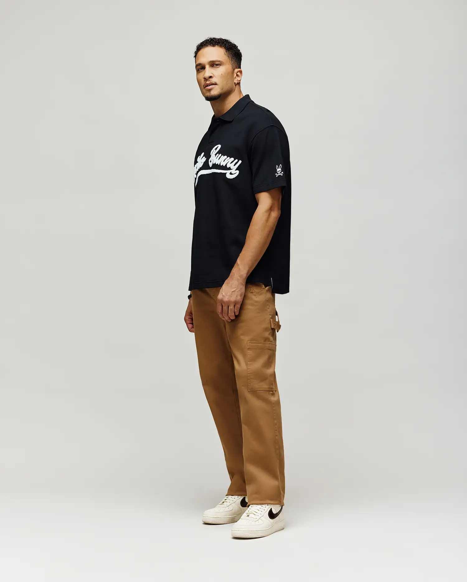 MENS TATE WORDMARK PIQUE POLO - MT0100152 - Image 4